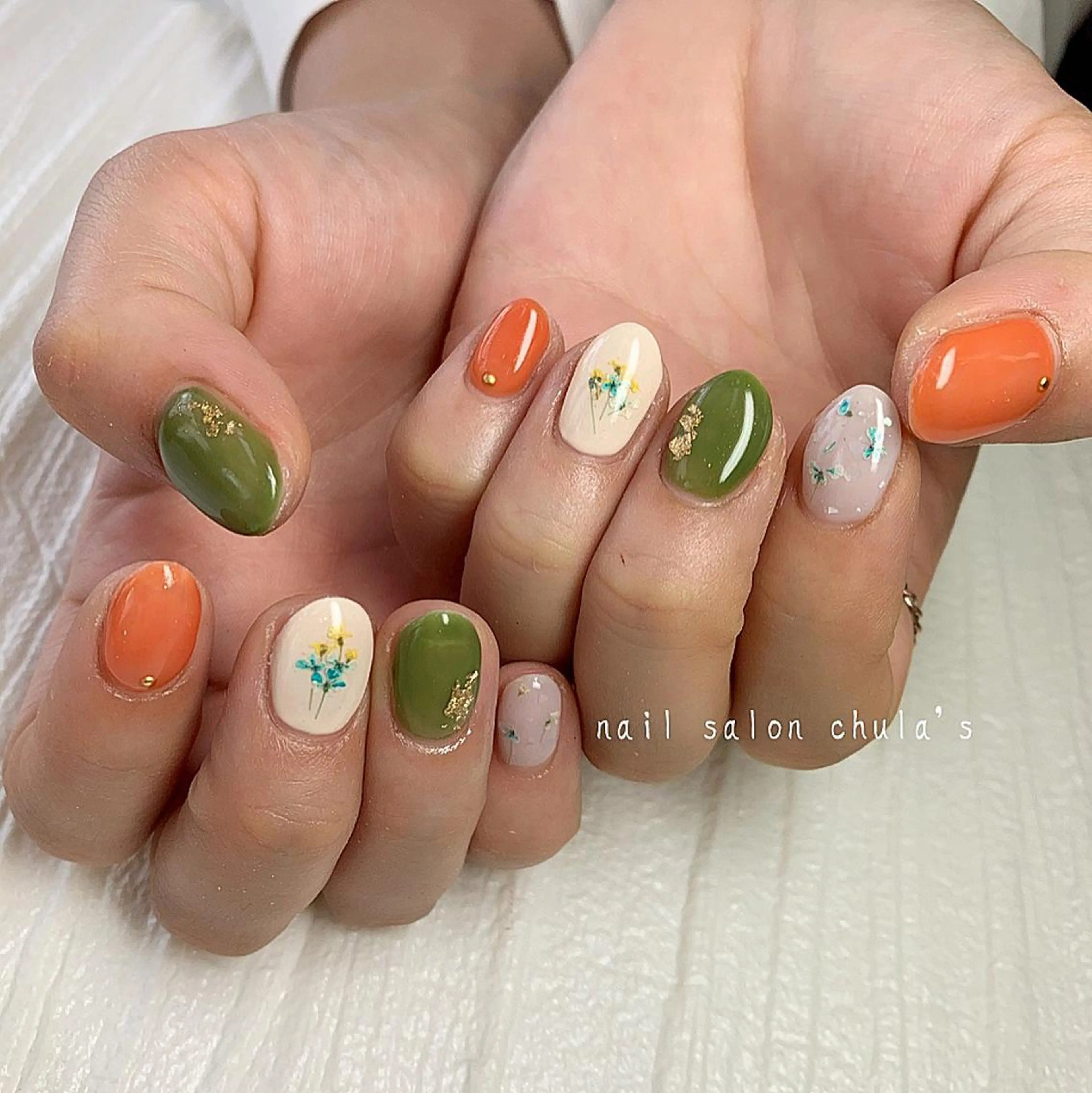 ネイル ハンドネイル nail salon  chula's所属・☆ayaka ☆のネイルデザイン