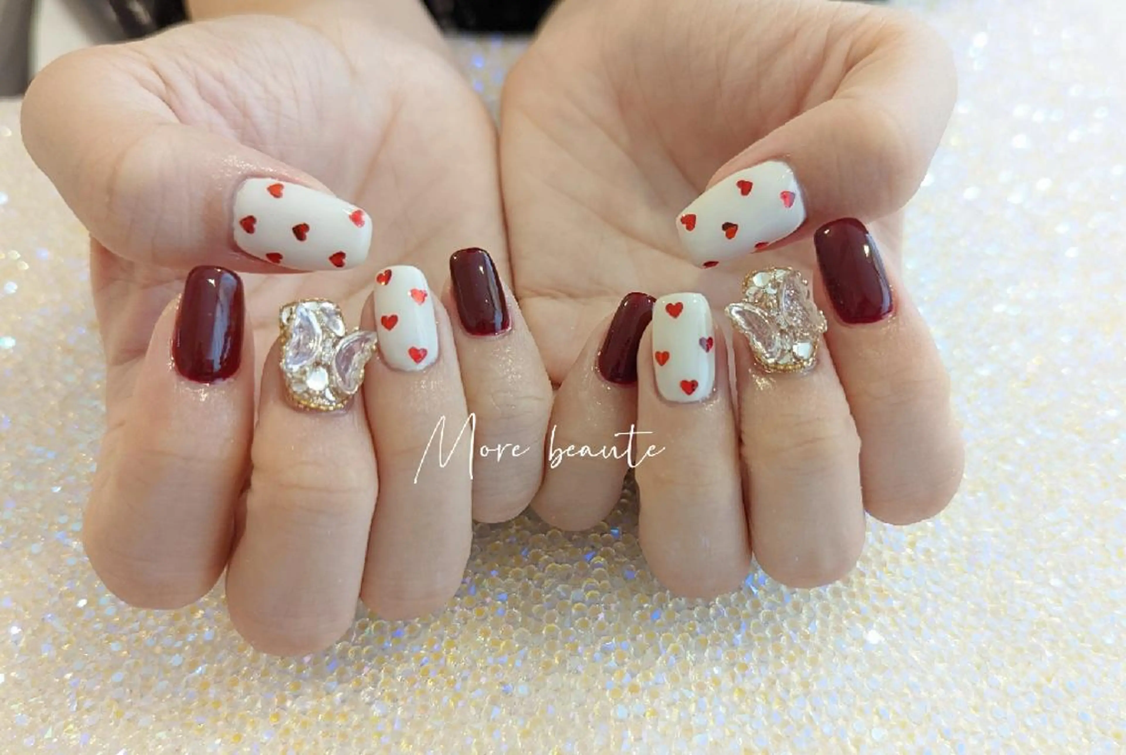 ネイル ハンドネイル I LOVE ME  NAIL.｡.:*♡のネイルデザイン