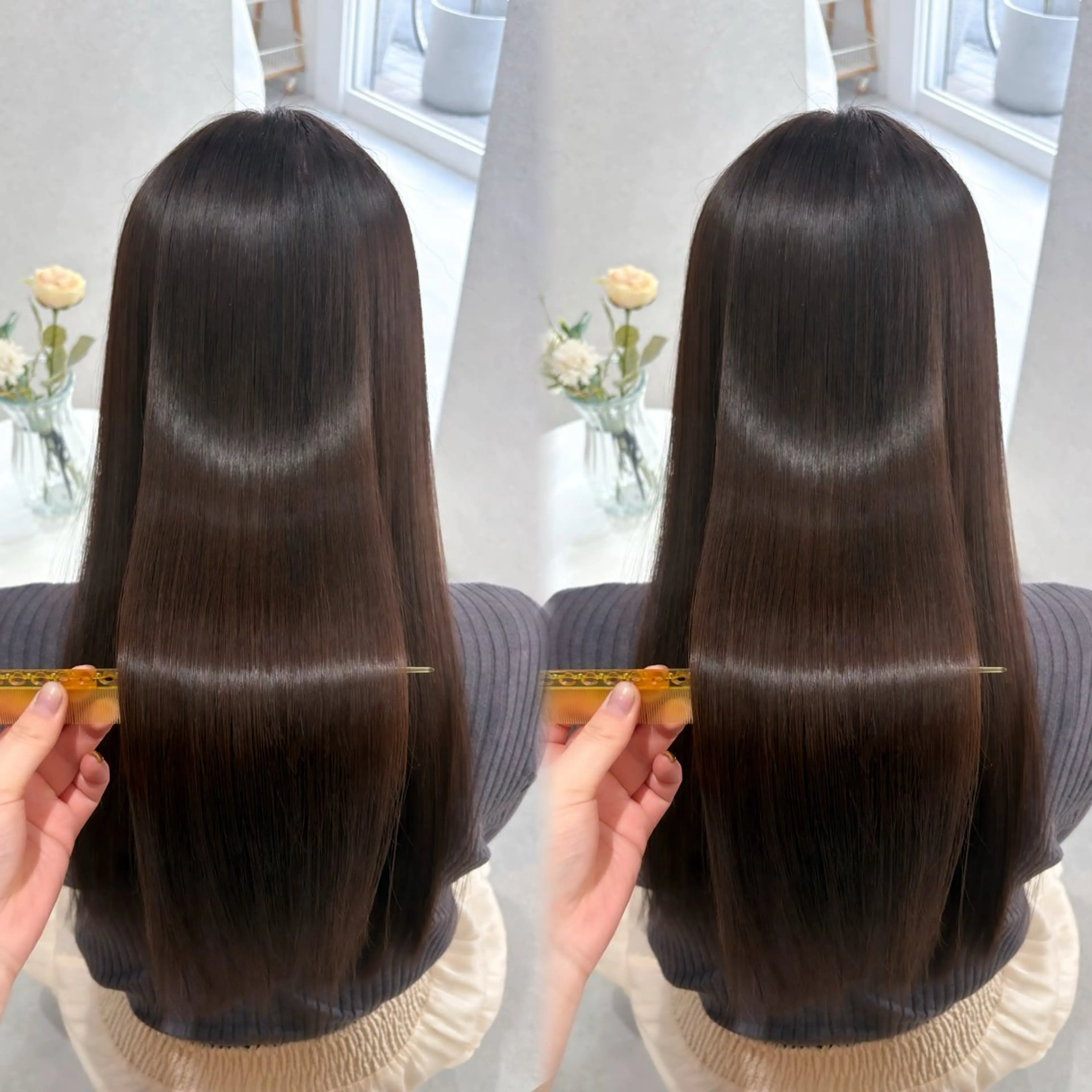 ロング カラー 透明感/チョコカラー 💍TAMA💍のヘアスタイル