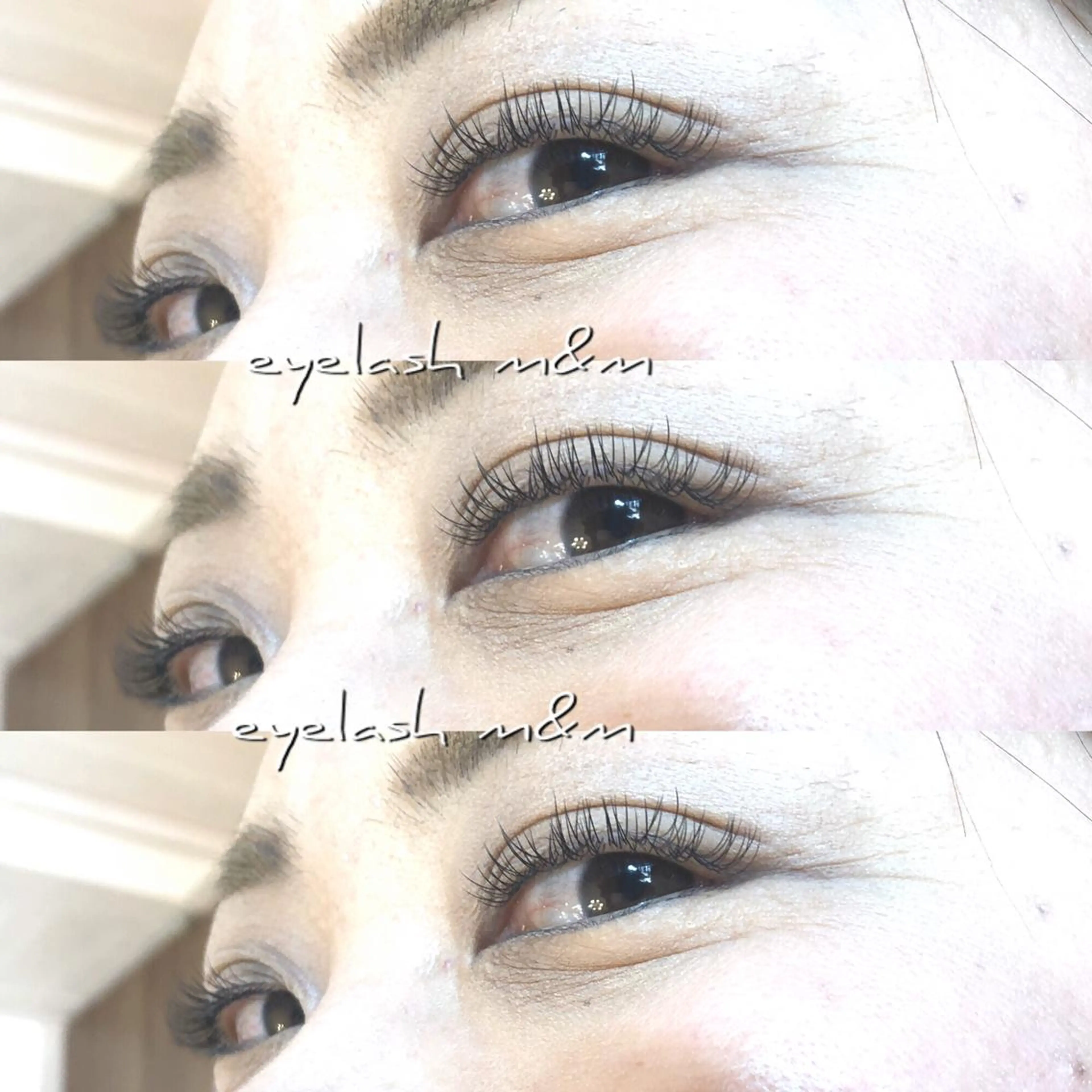 マツエク・マツパ 付け放題 Cカール Dカール フラットラッシュ ナチュラル Eyelash m&mのマツエク・マツパデザイン