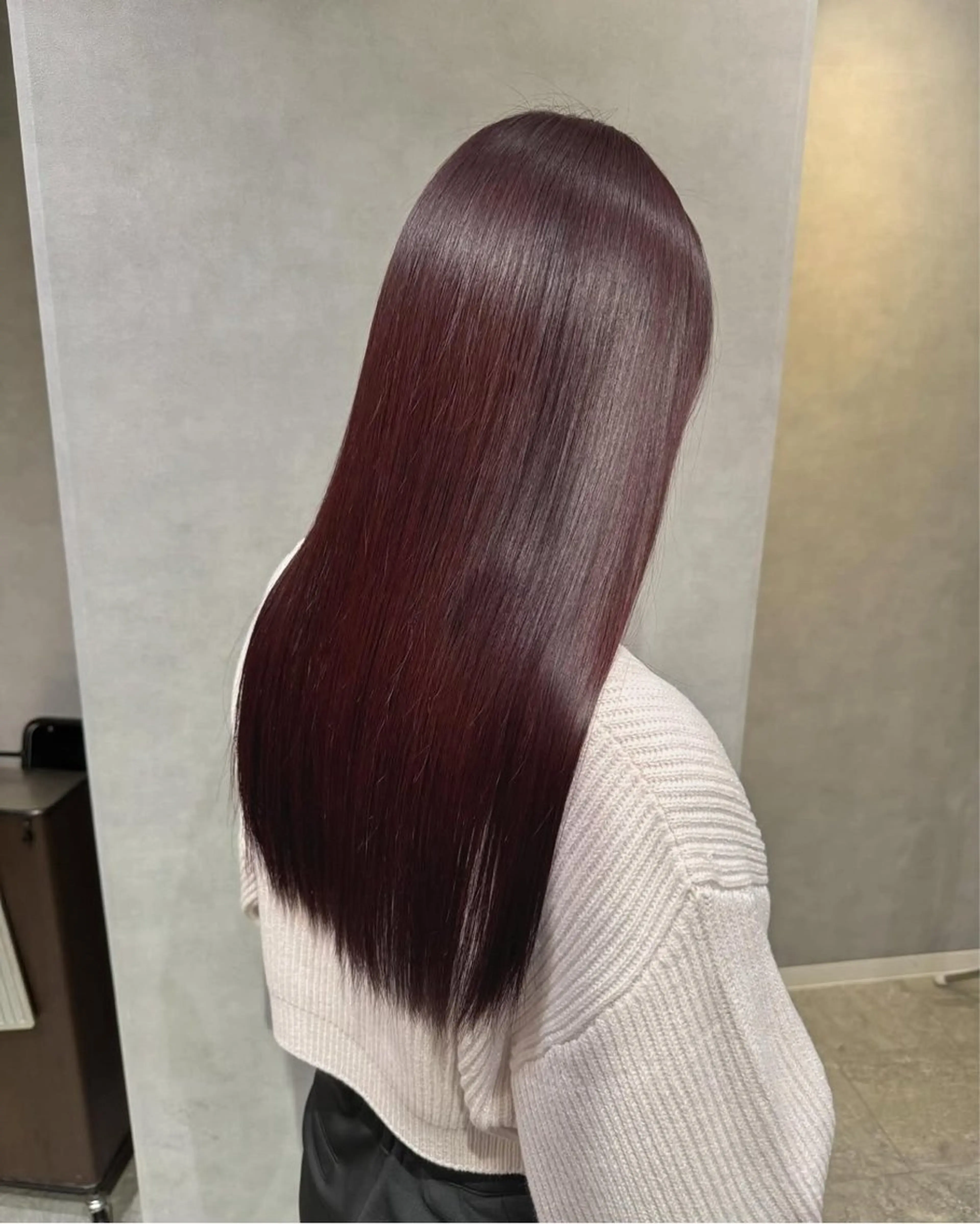 ロング カラー 🩵梅田/艶カラー 花音のヘアスタイル