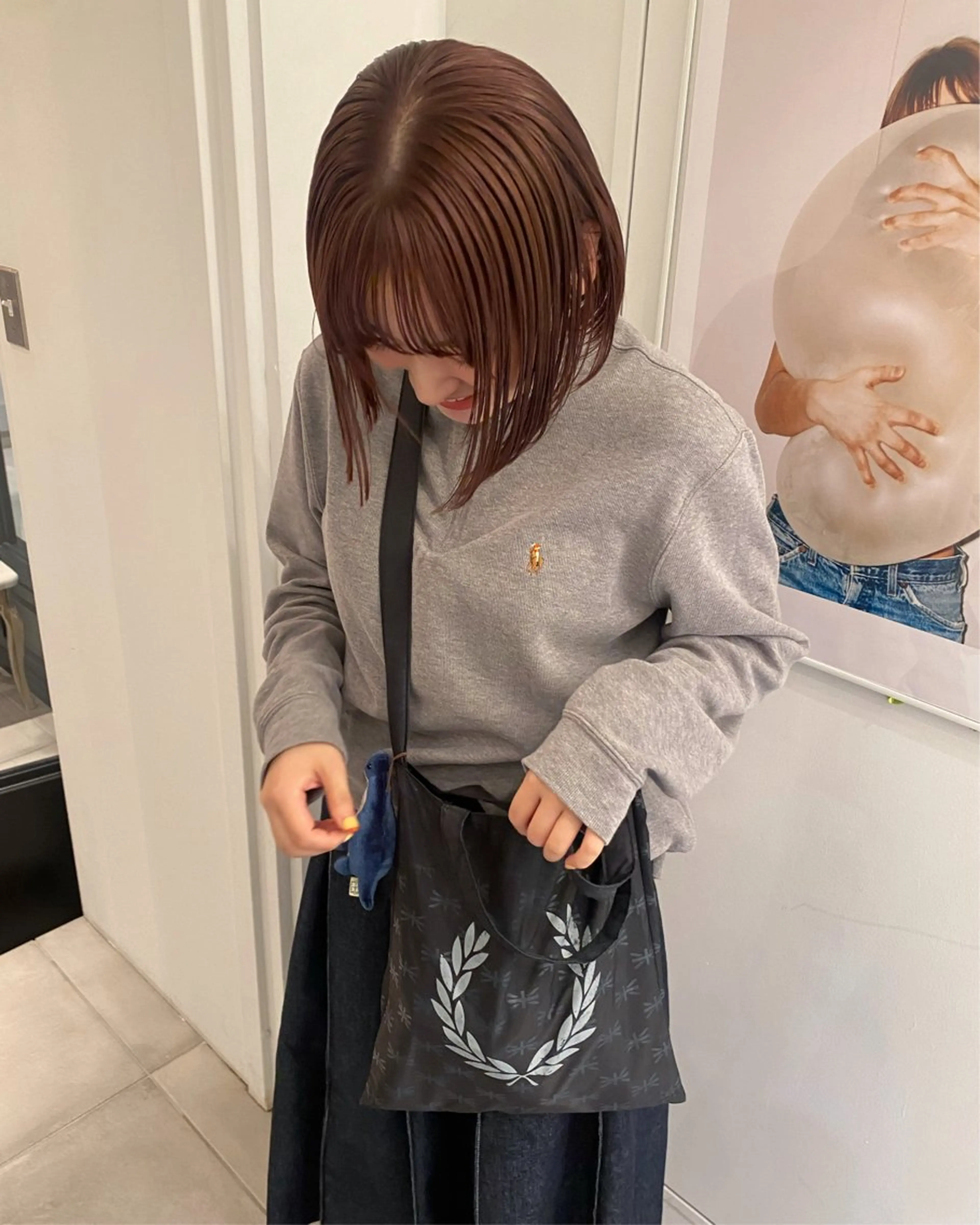 ショート カット riria/ボブ /ブラウンカラー🎀のヘアスタイル