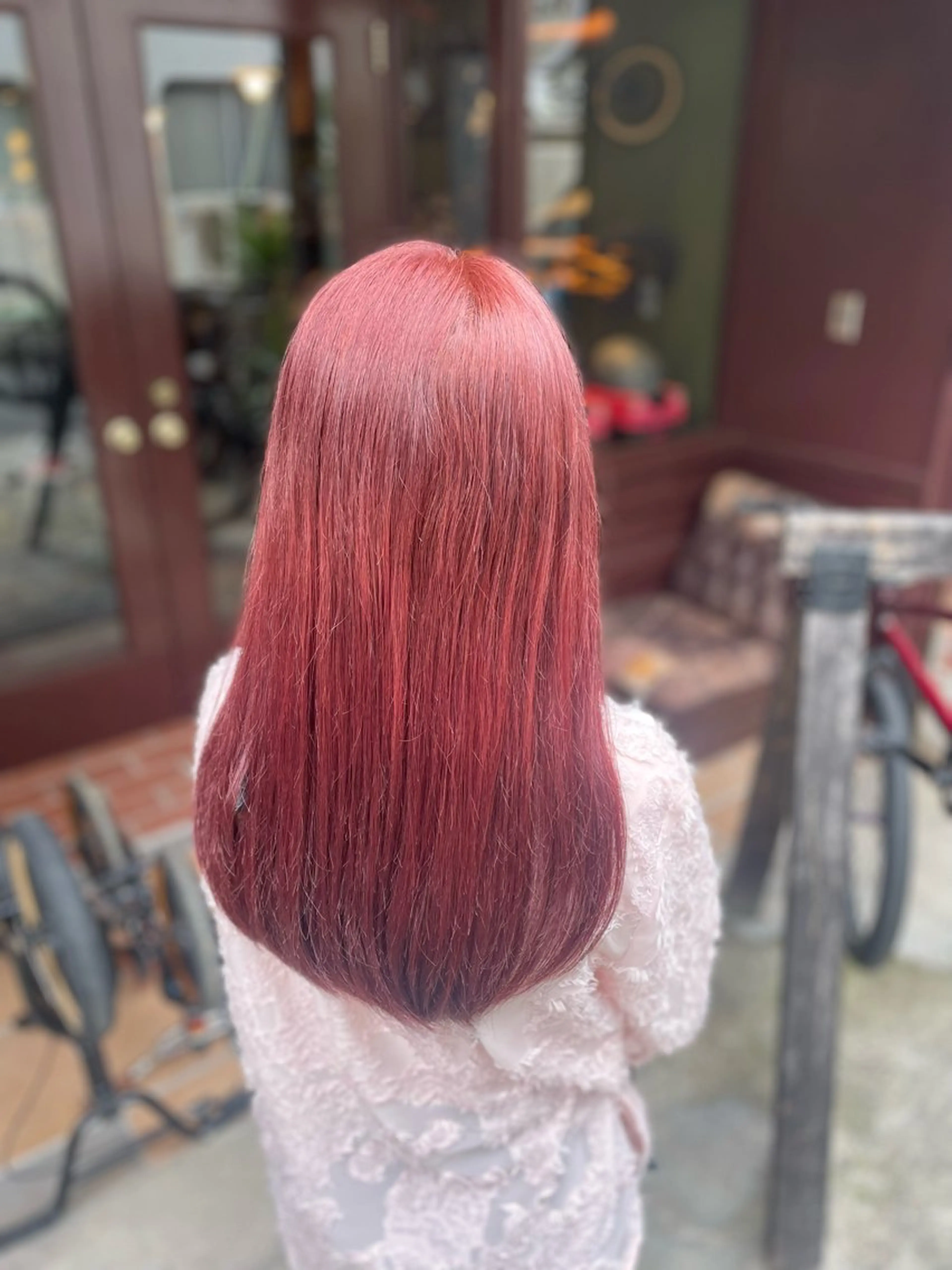 ロング カラー カット ヘアカラー トリートメント PATH-hair. storeのヘアスタイル