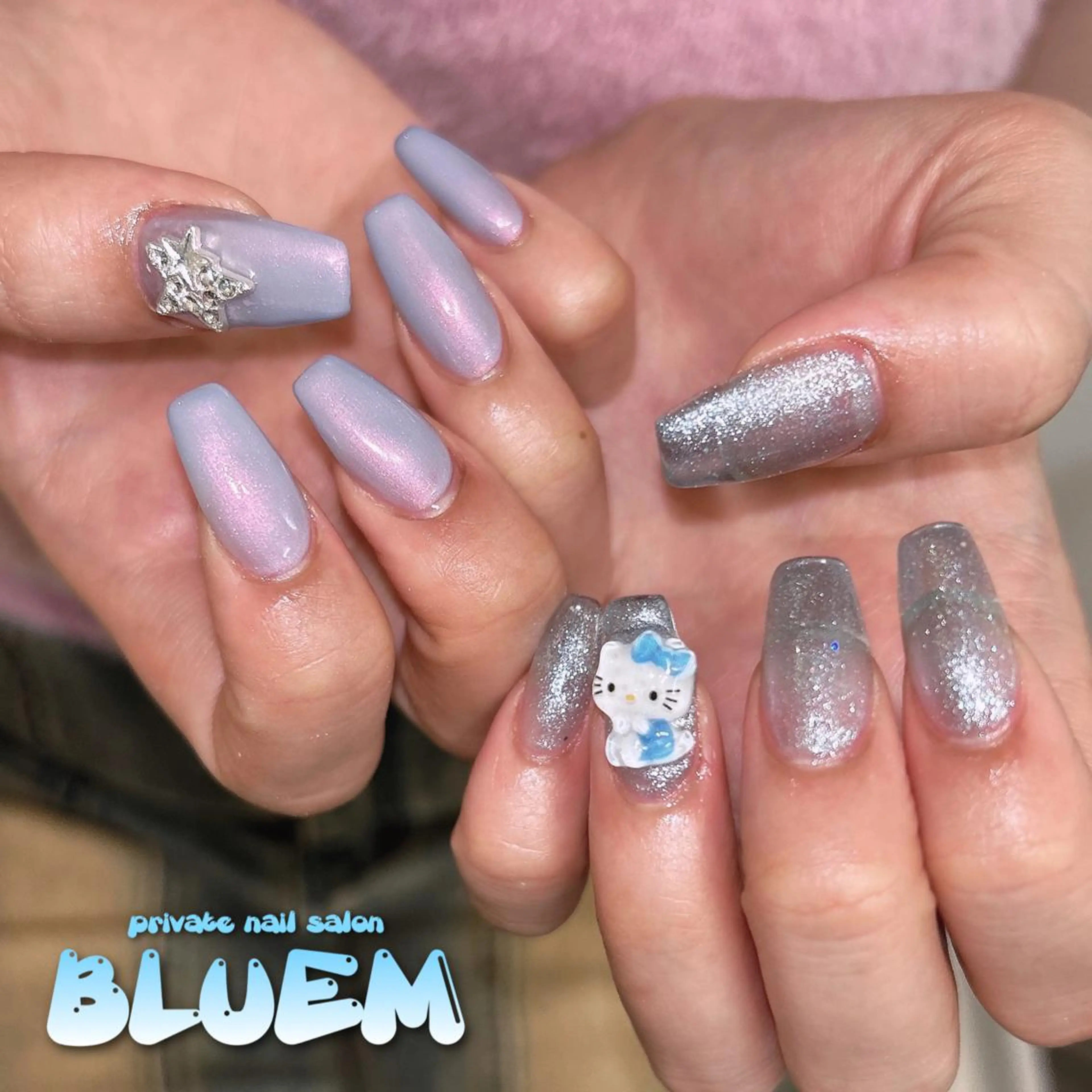 ネイル BLUEM なな🐶のネイルデザイン