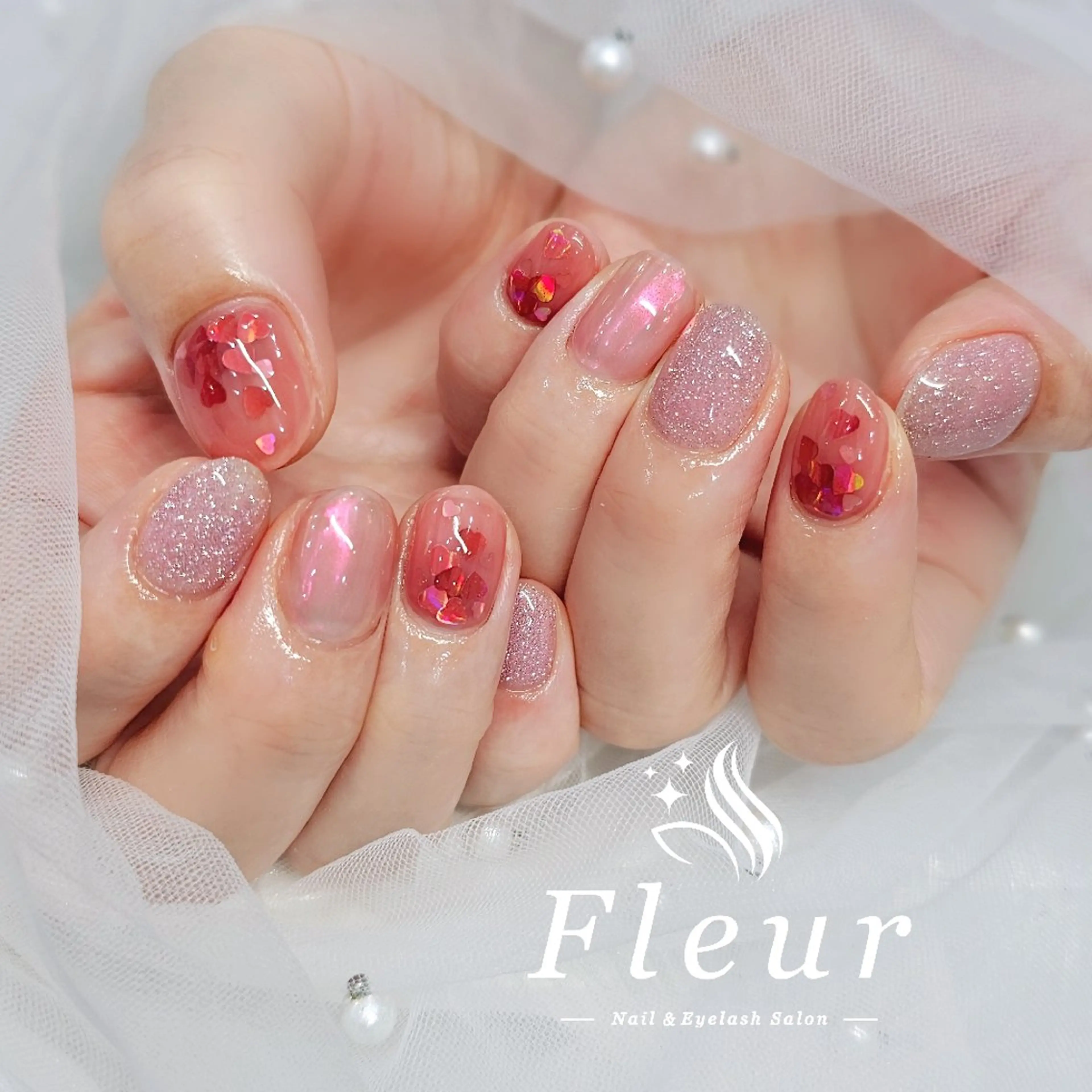 ネイル nail&eye ♡Fleur♡のネイルデザイン