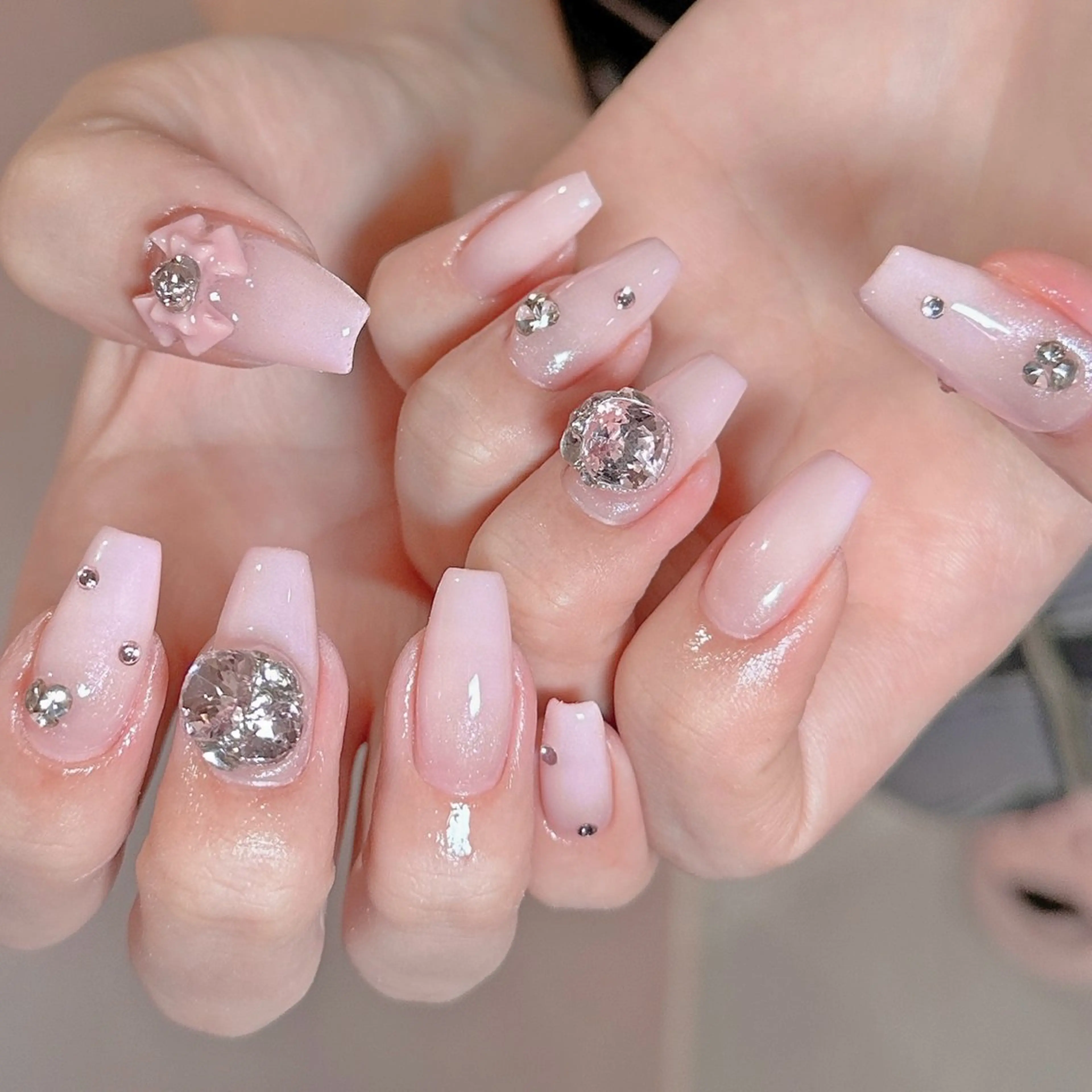 ネイル ハンドネイル Dark honey スカルプ専門原宿店のネイルデザイン