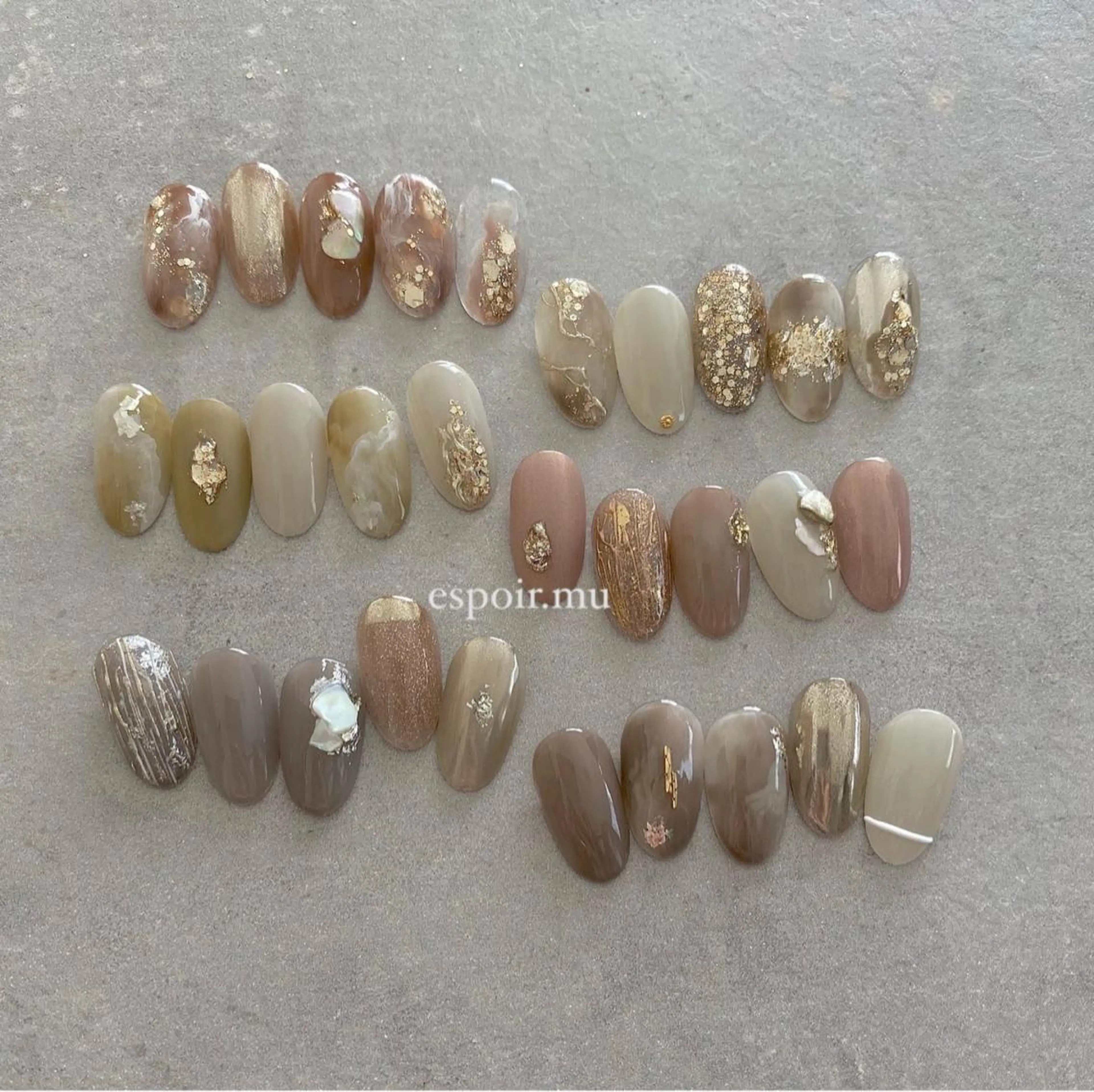 ネイル espoir. muのネイルデザイン