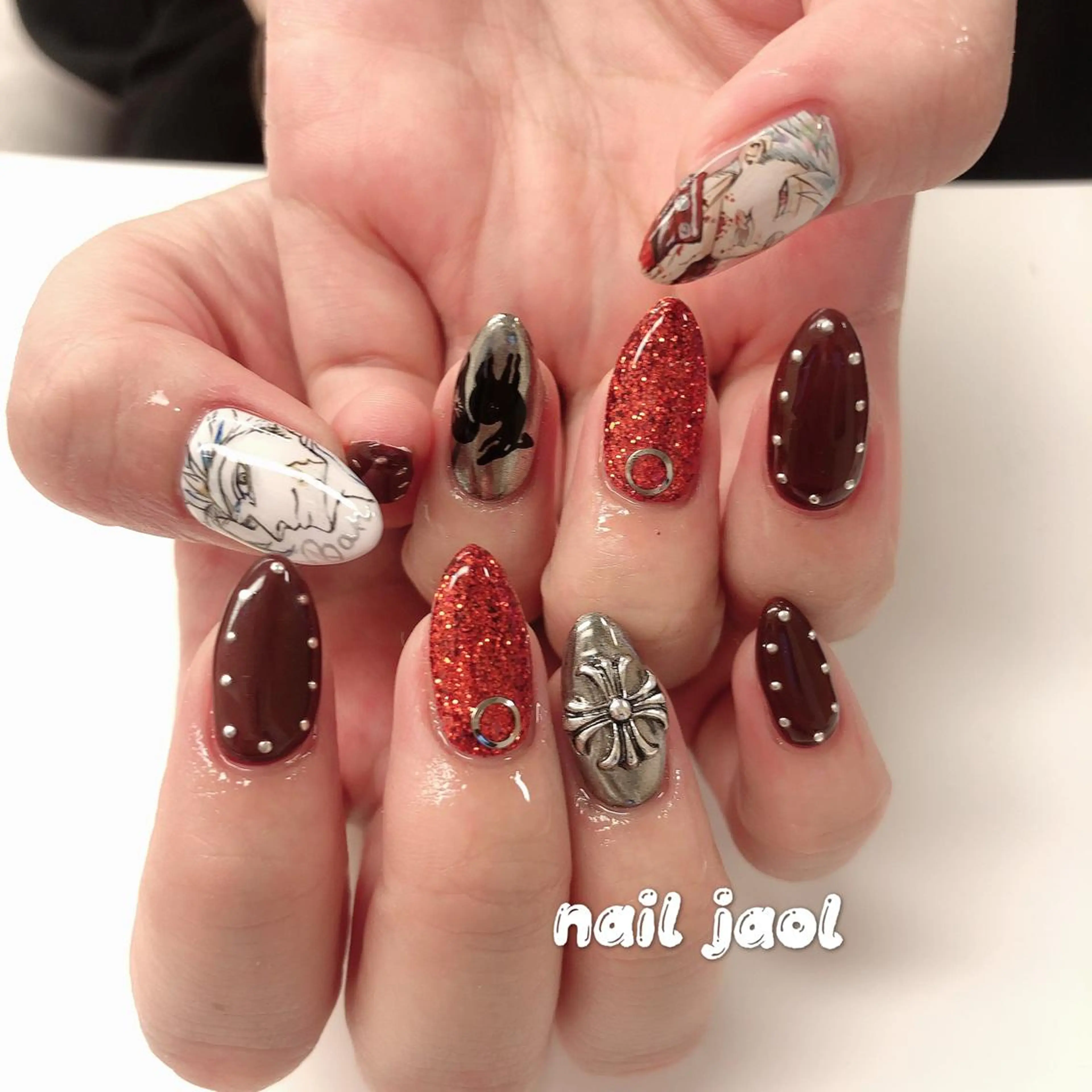 ロング nail jaol池袋店所属・ネイルJaol 池袋のネイルデザイン