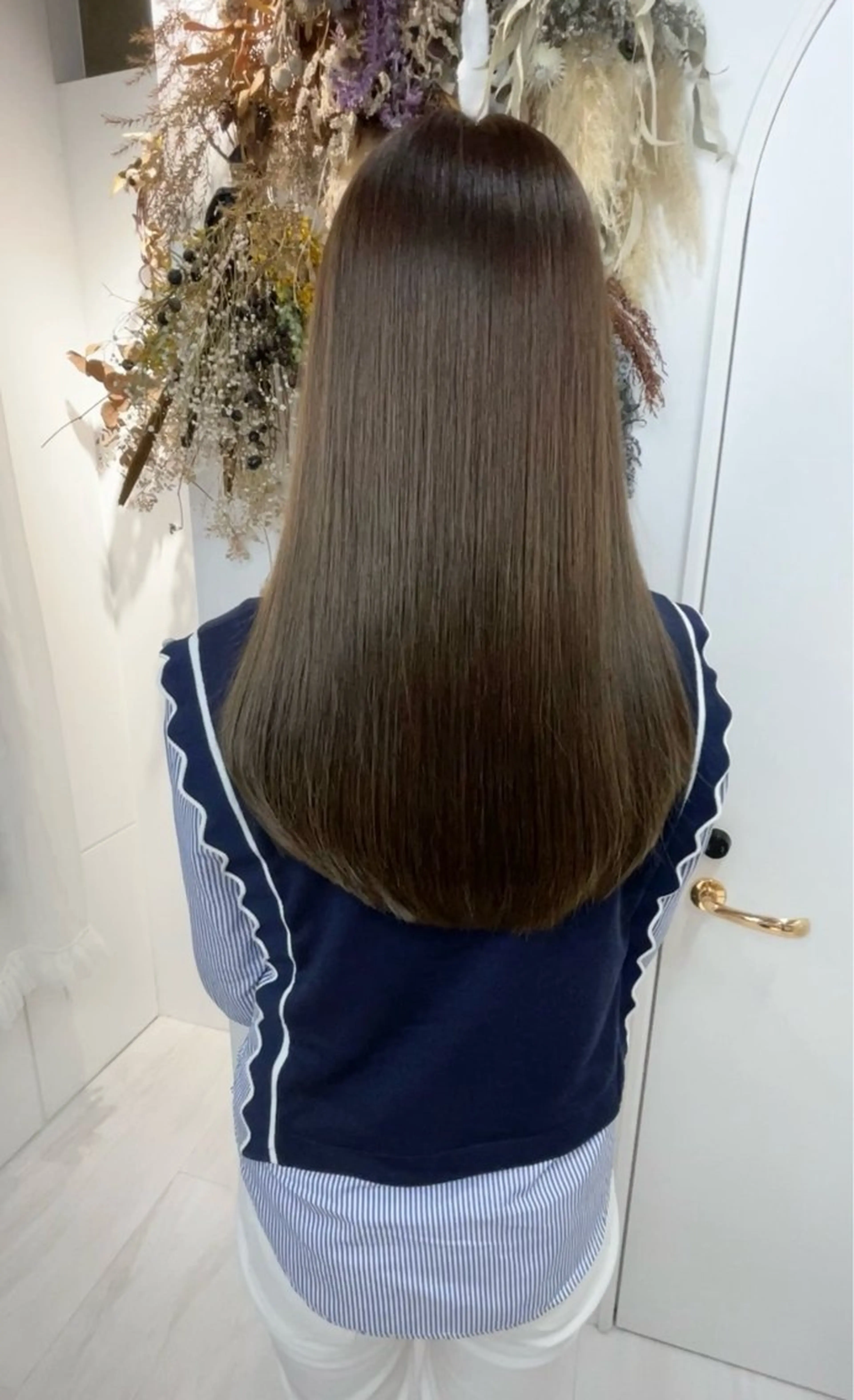 ロング カラー Charmant【シェルマン】所属・髪質改善ストレート 高槻/艶髪/ʀᴇɪのヘアスタイル