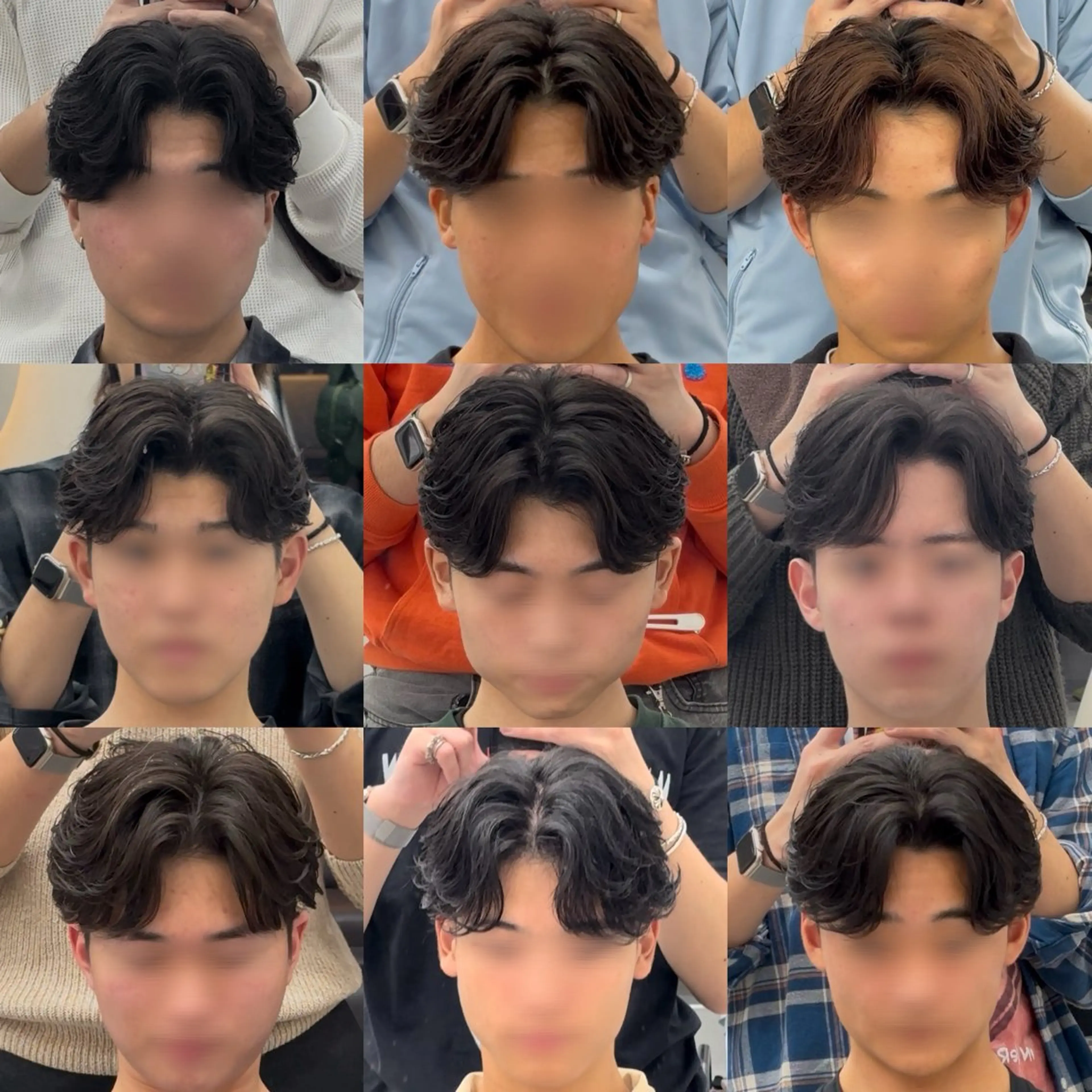 パーマ メンズ メンズパーマ カット パーマ BLEACHI桜田店所属・BLEACHI桜田店 西澤元気のヘアスタイル