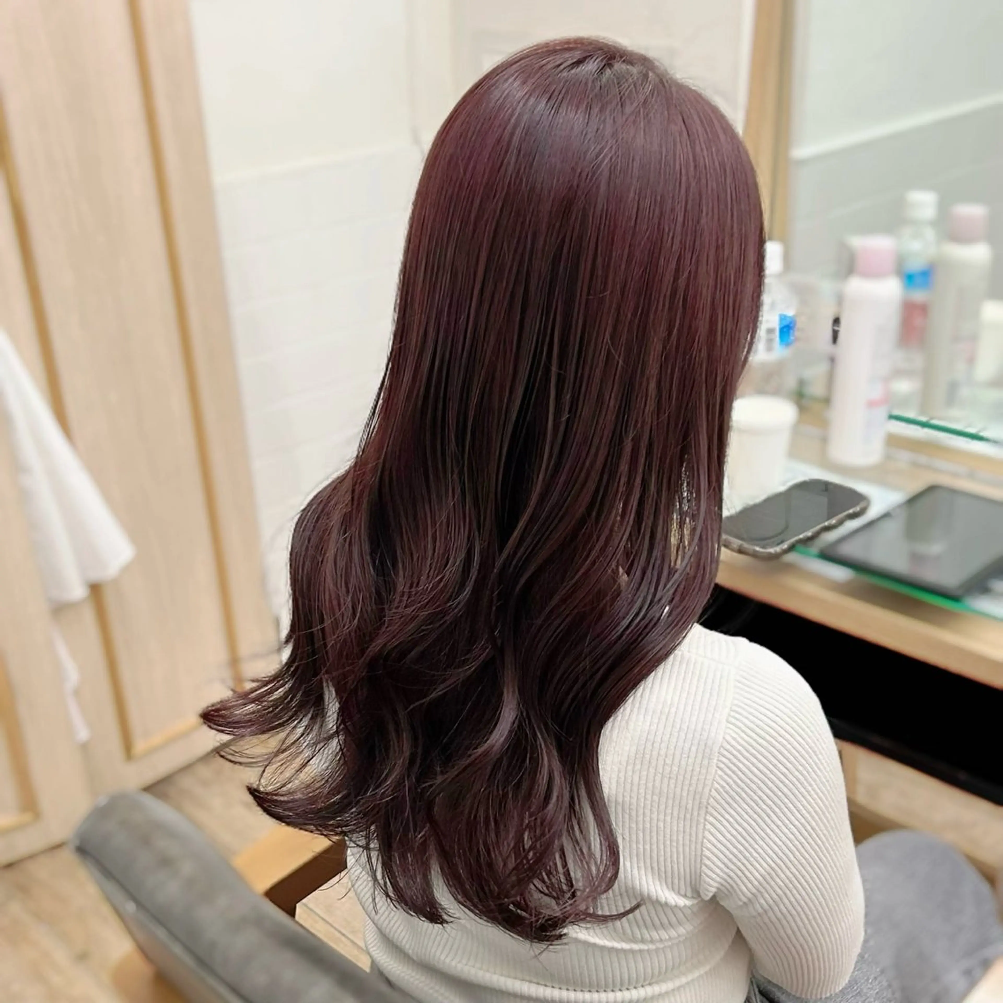 ロング カラー カット ヘアカラー 🎀オタク美容師艶髪 カラーERINA🎀のヘアスタイル