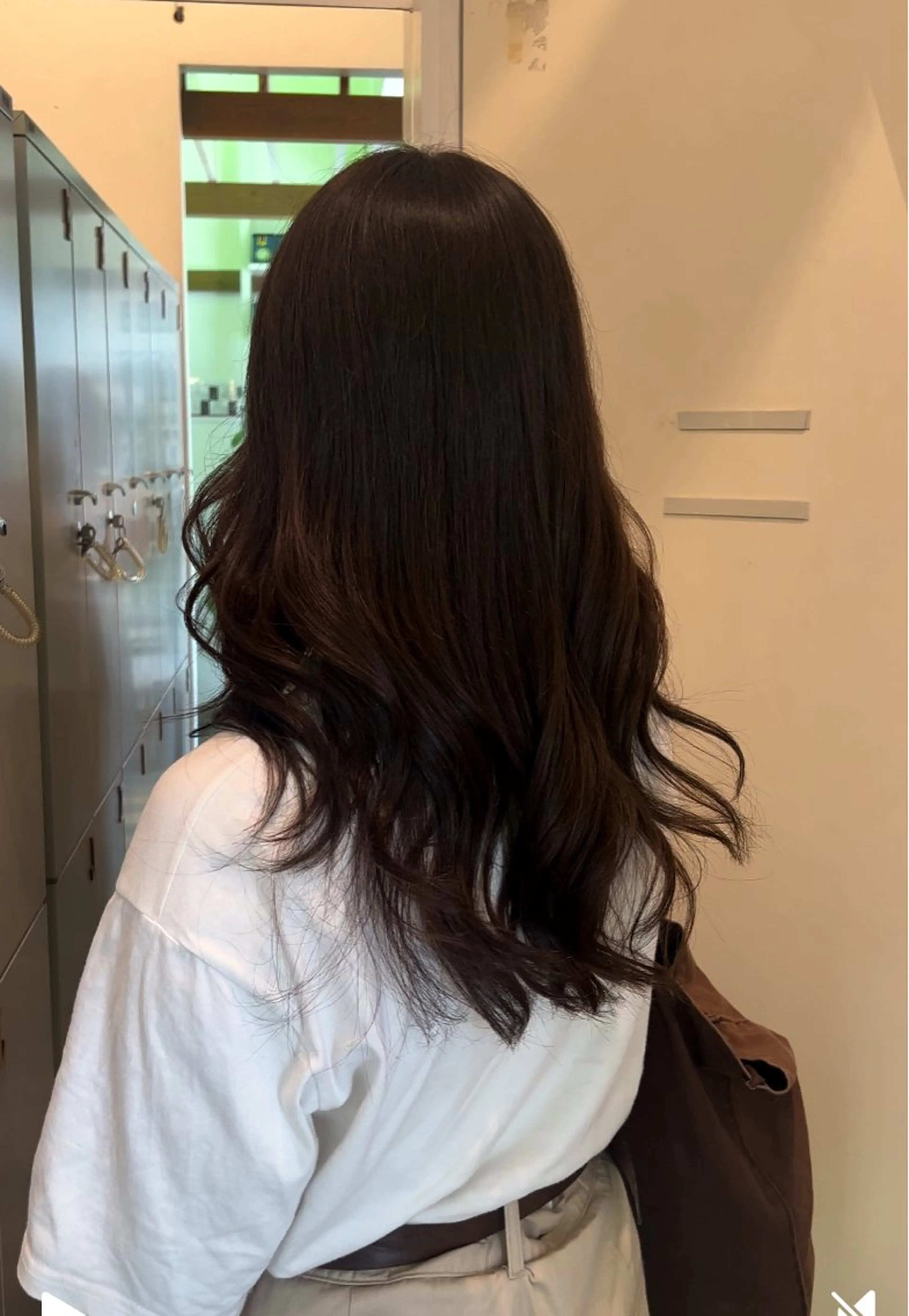 ロング カラー ブラウンカラー ハイトーンカラー/エ クステ/デザインのヘアスタイル