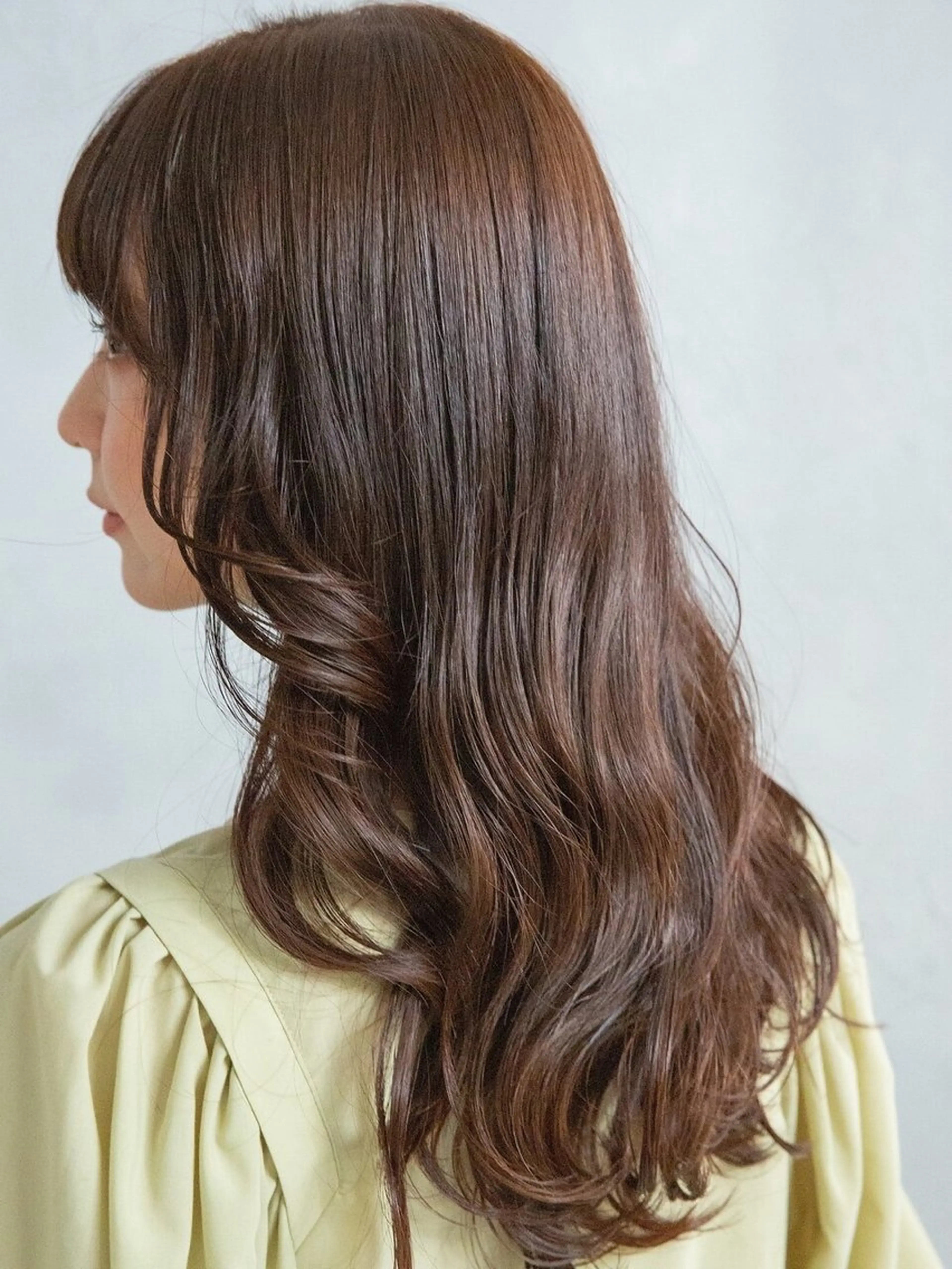 【カラー練習モデル】🌿‬オーガニックカラー全体染め🌿‬ （白髪染めもok）の写真