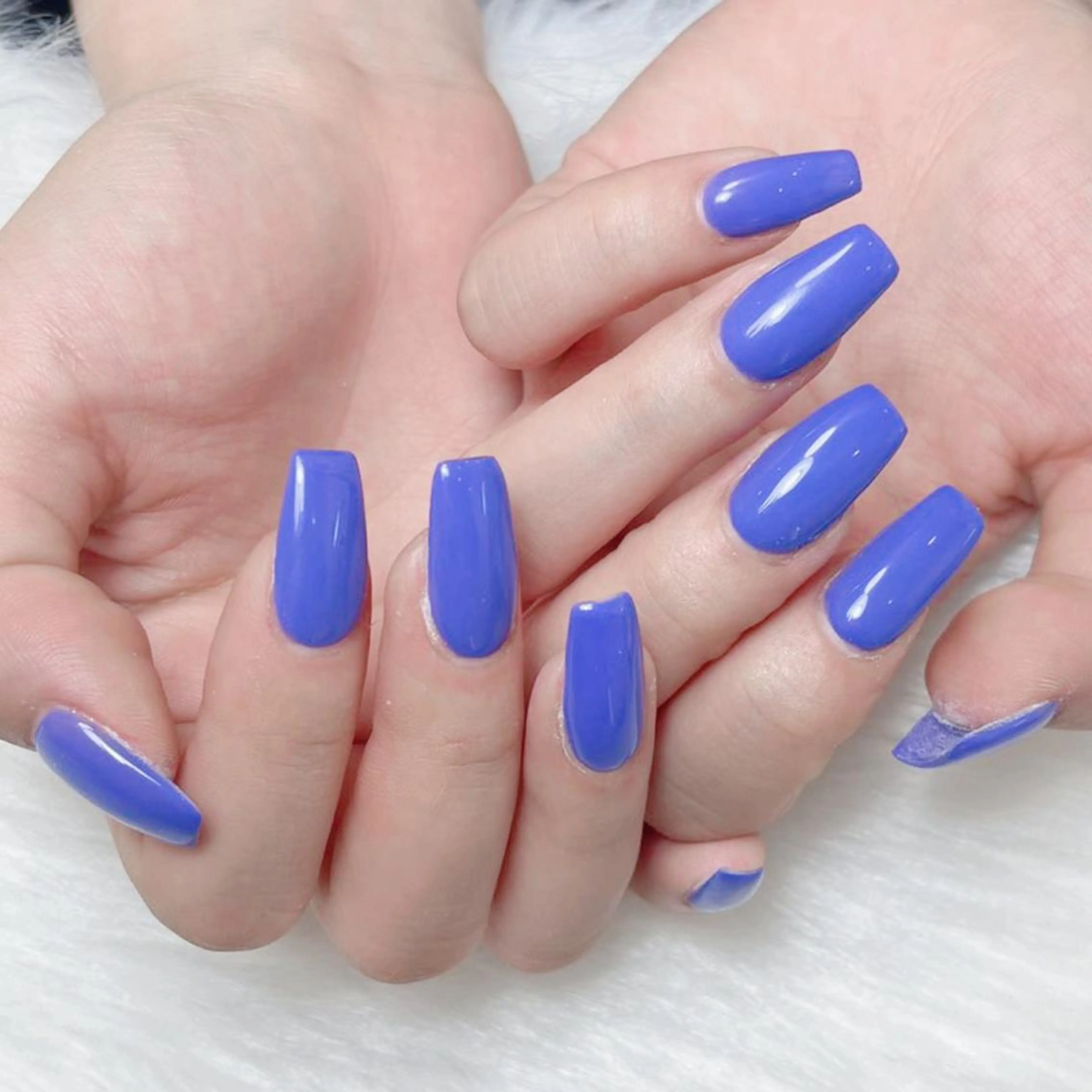 ネイル ワンカラーネイル YUKI_ Monster💟のネイルデザイン