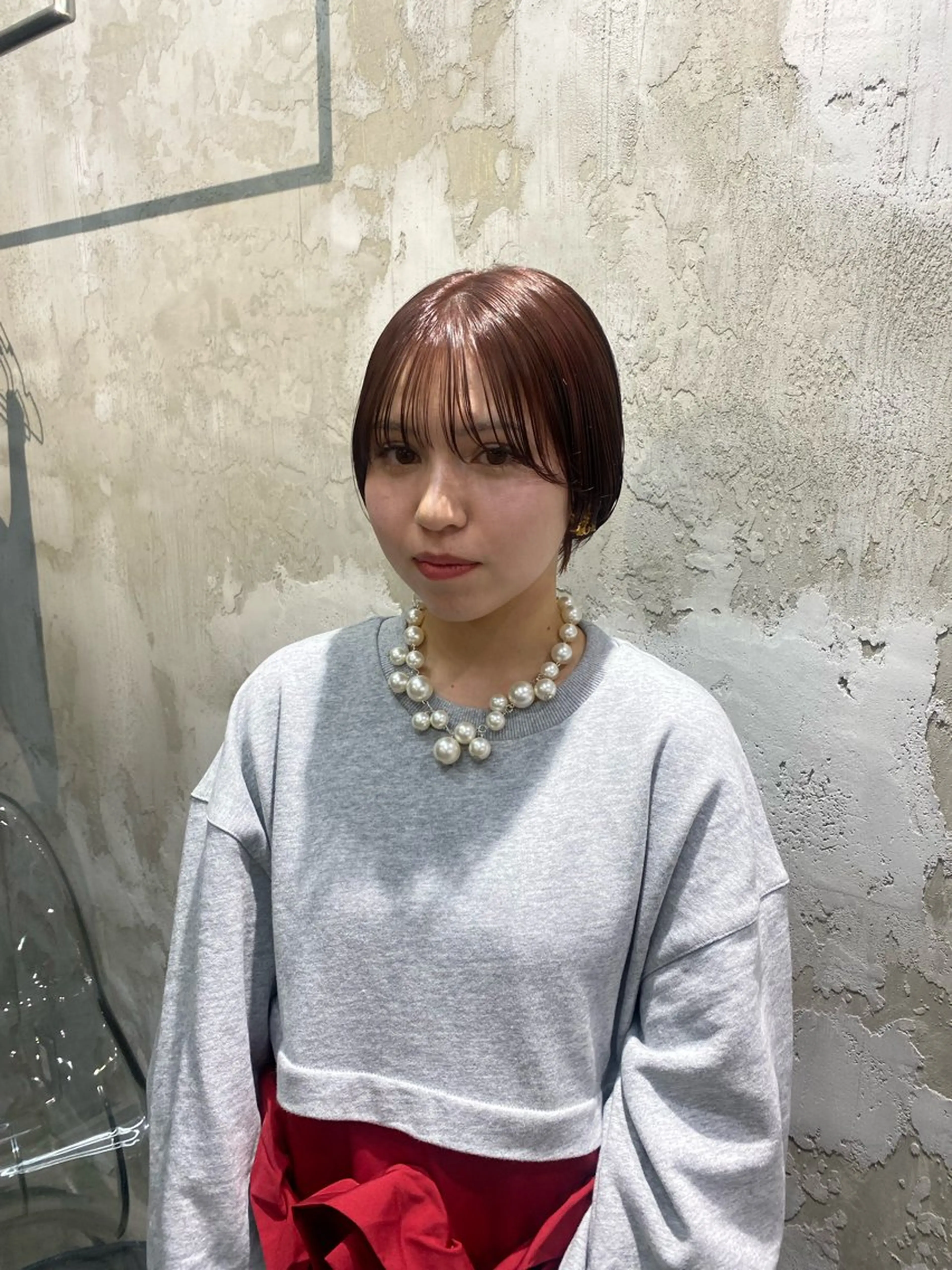 カラー ヘアカラー KUBO HADUKIのヘアスタイル