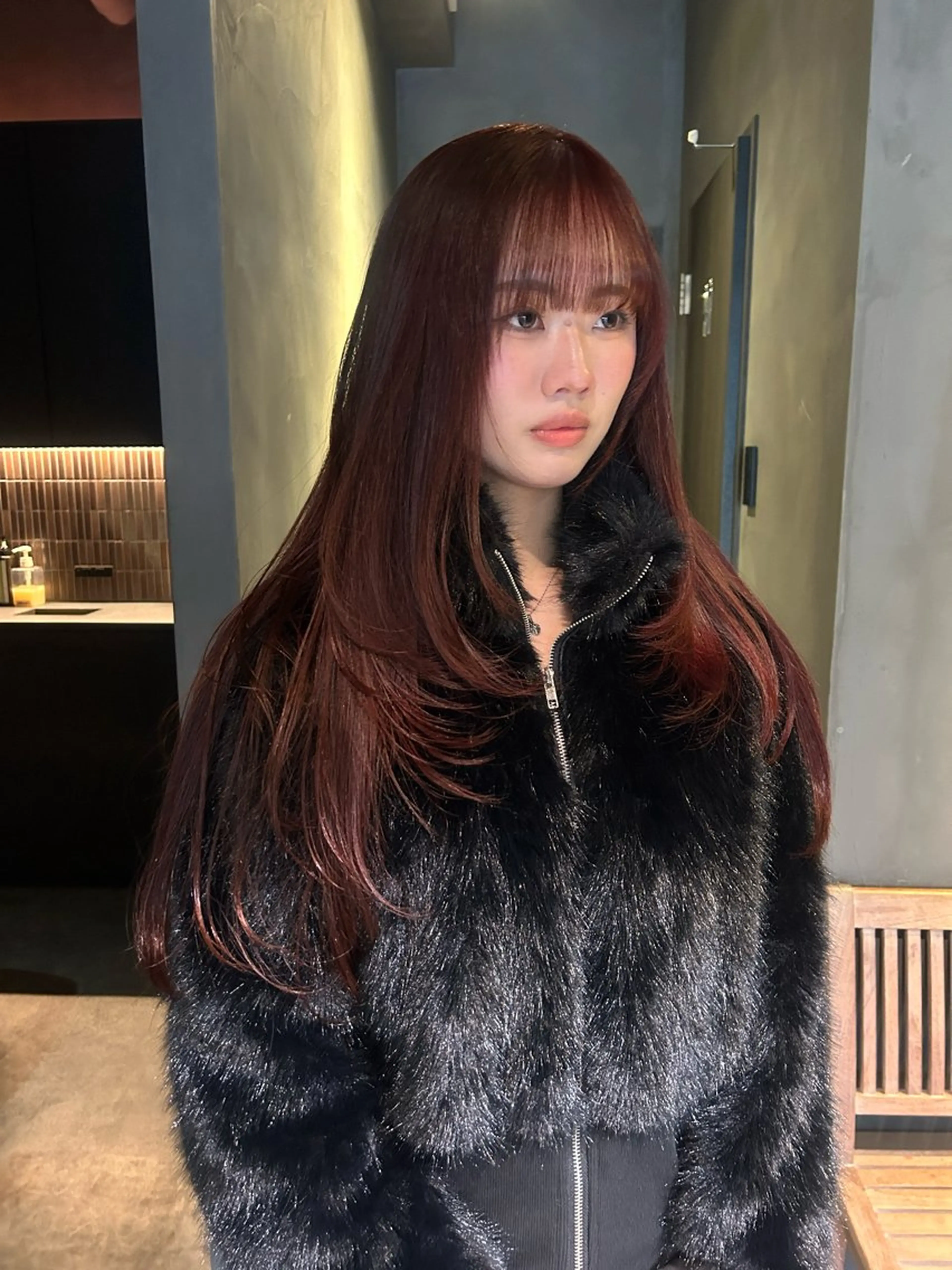 ロング カット ヘアカラー CLEO hair fika所属・山本 夏樹のヘアスタイル