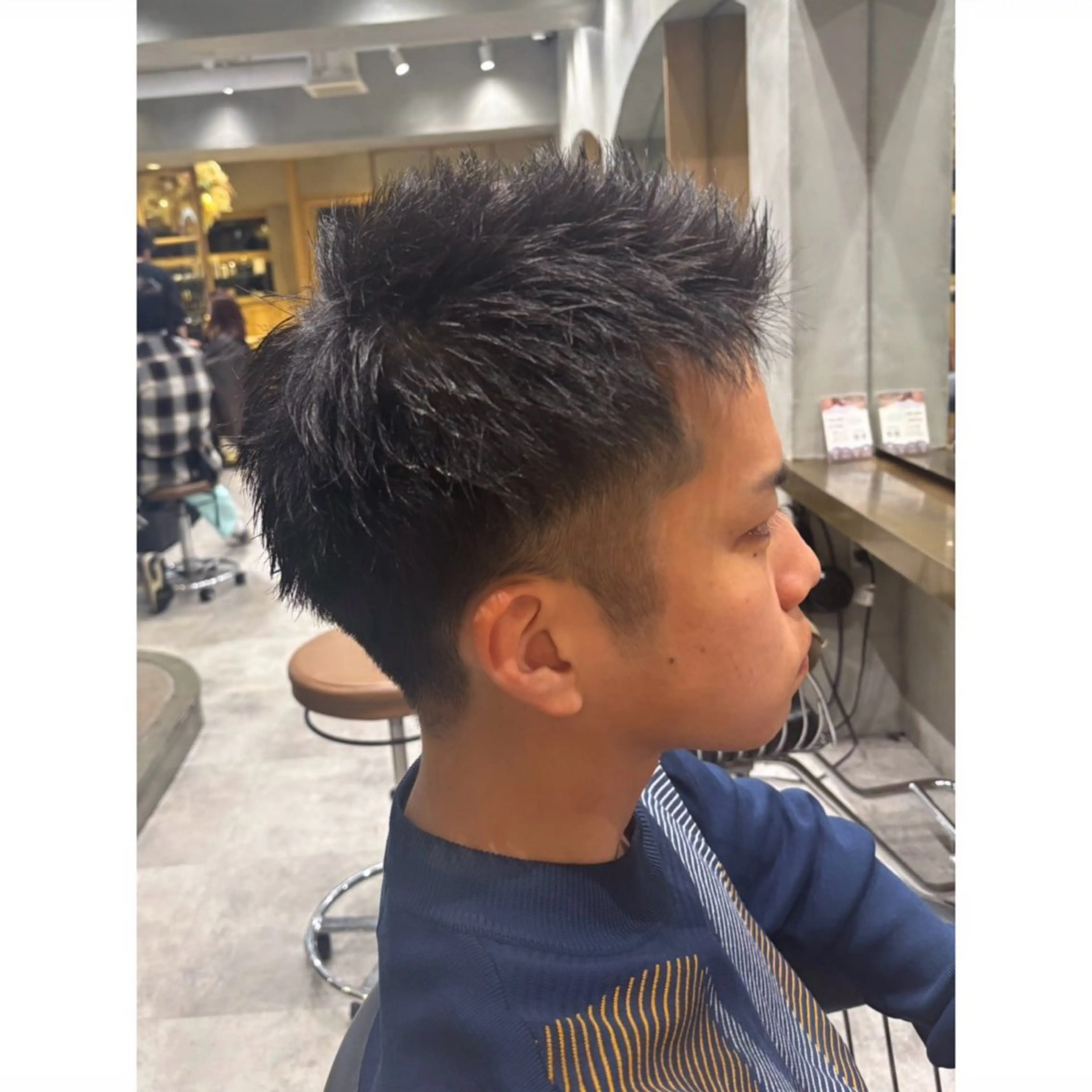 メンズ スパイキーショート Rino 🎀🖤のヘアスタイル