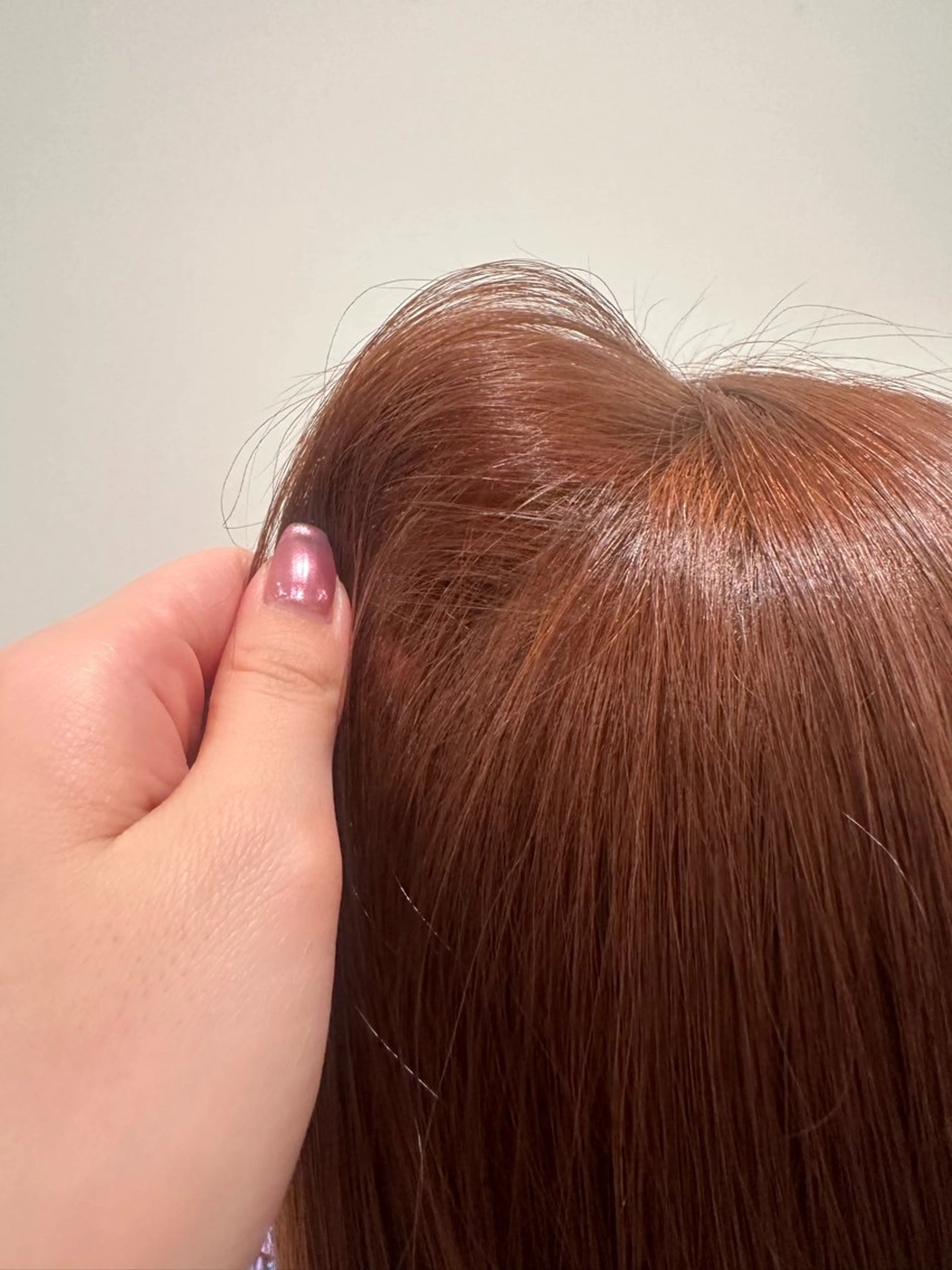 ミディアム カラー ブリーチ ブリーチなしカラー ヘアカラー トリートメント ハイトーン/縮毛矯正 /艶カラー/mikuのヘアスタイル