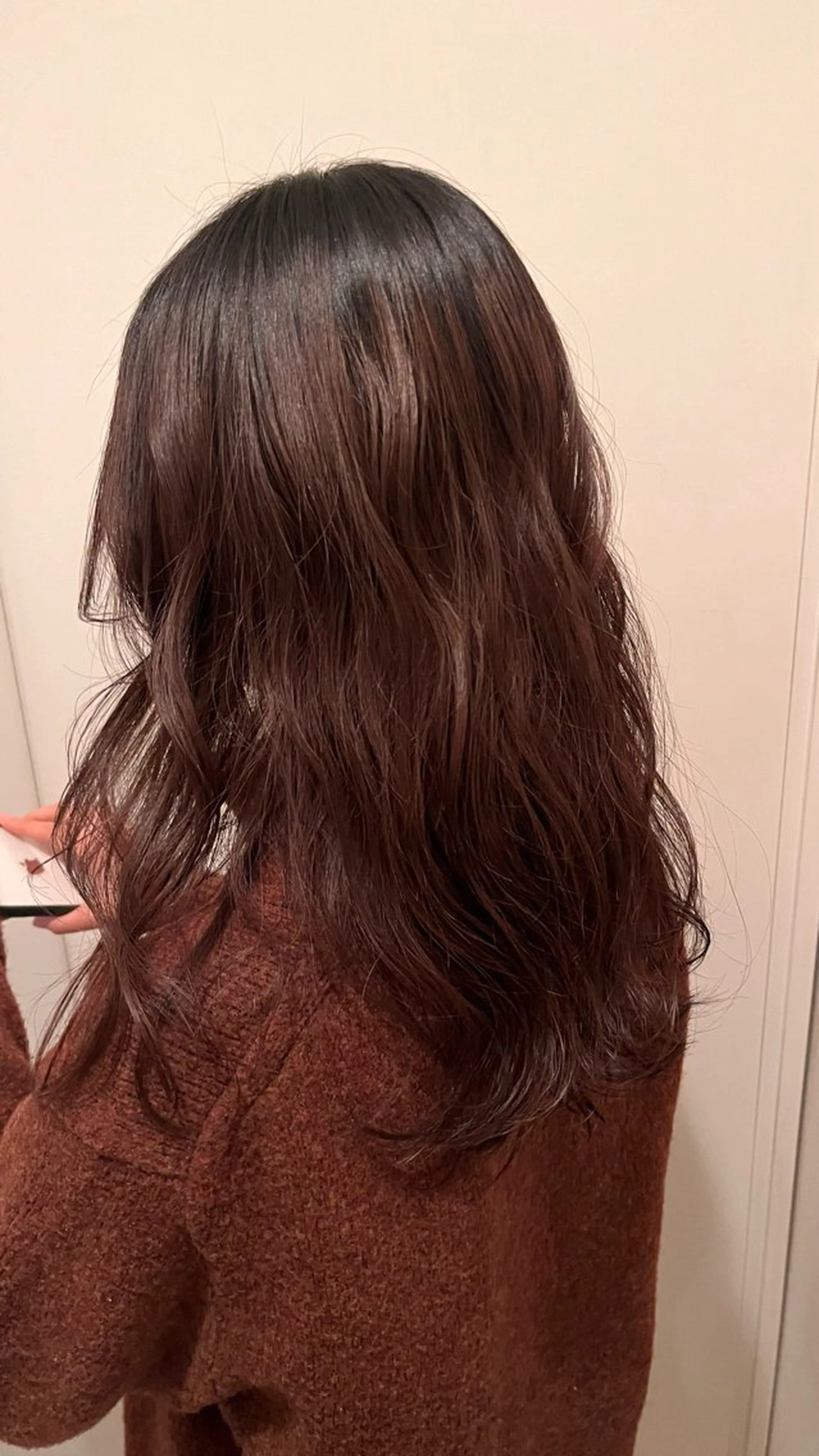 ロング カラー ブラウンカラー 野村 佳蓮のヘアスタイル