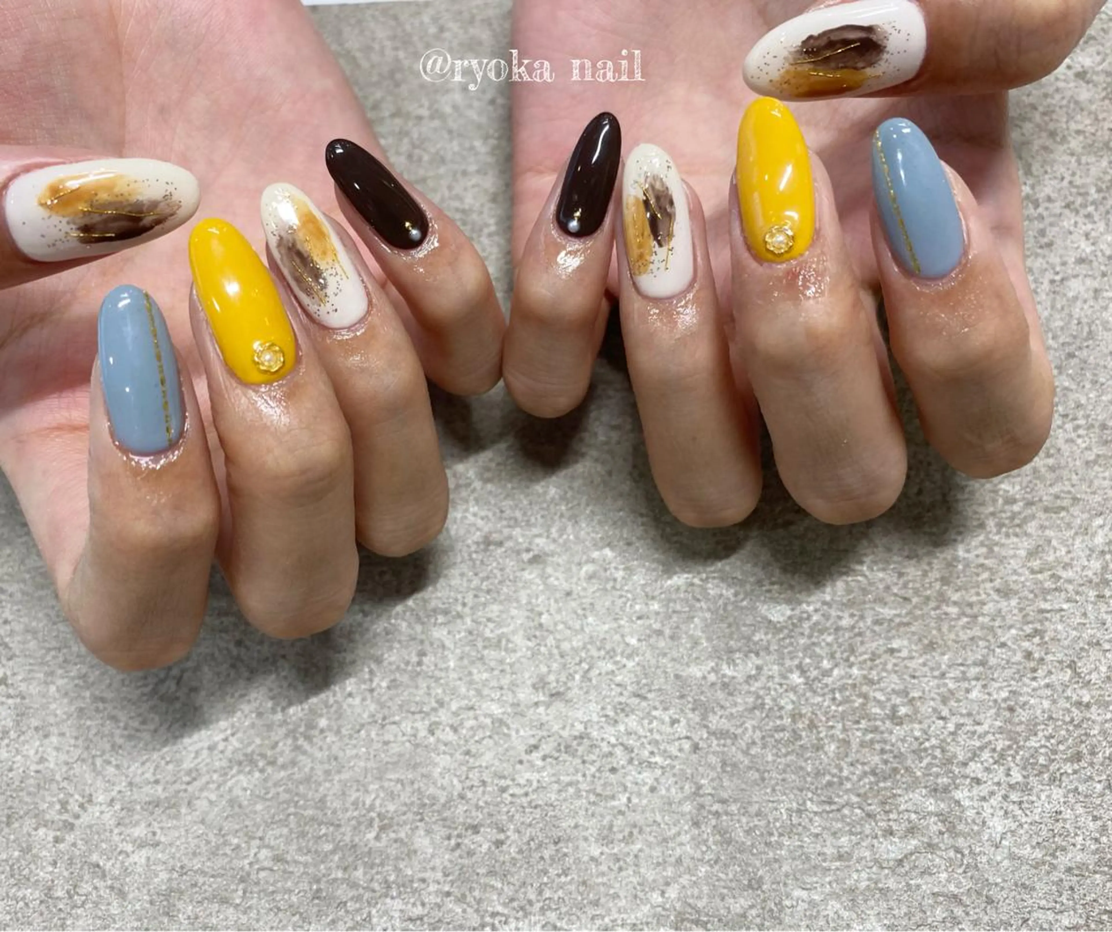 ネイル Twinklenail所属・ryoka nailのネイルデザイン