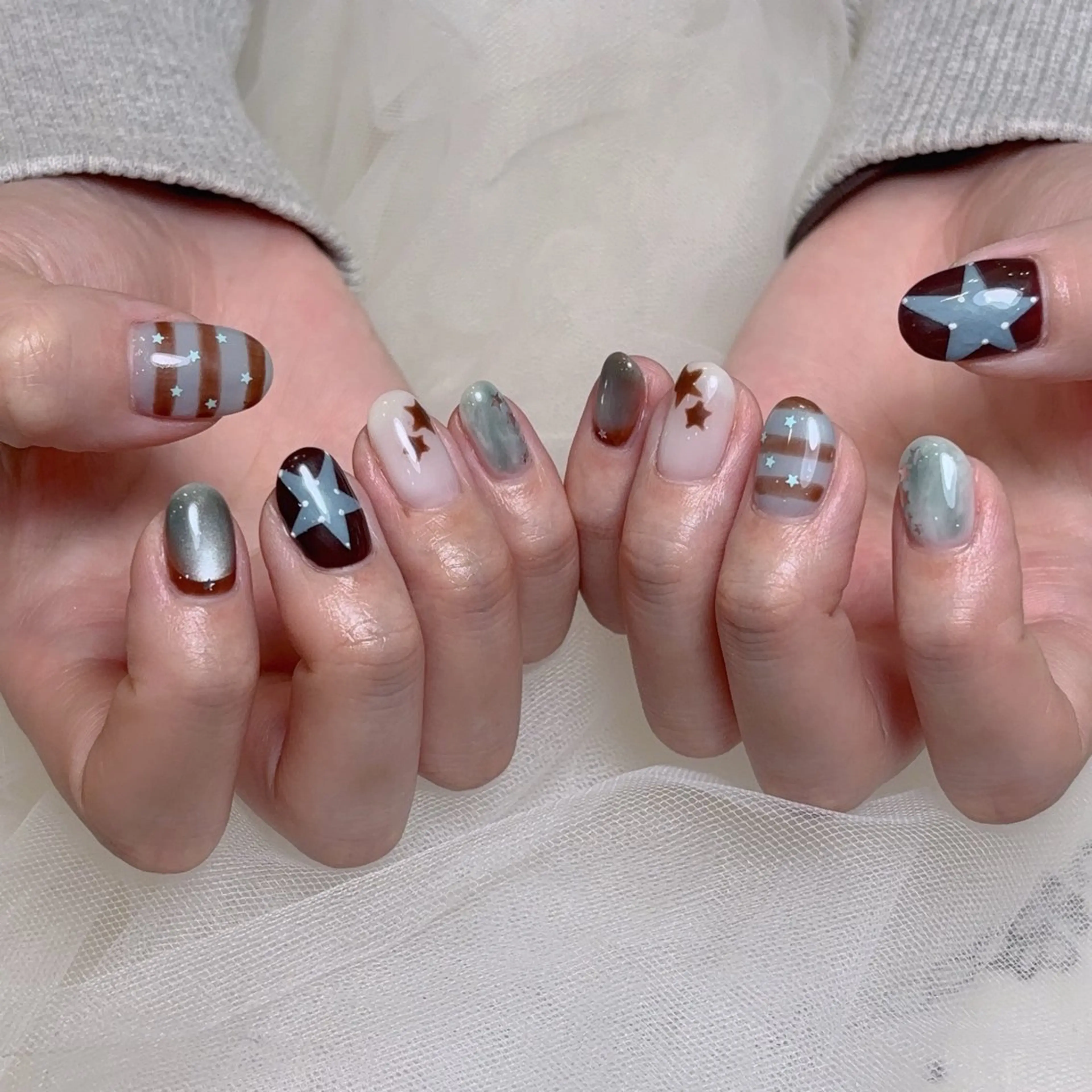 ネイル ハンドネイル ハンドケア Riona 🌸上野のネイルデザイン