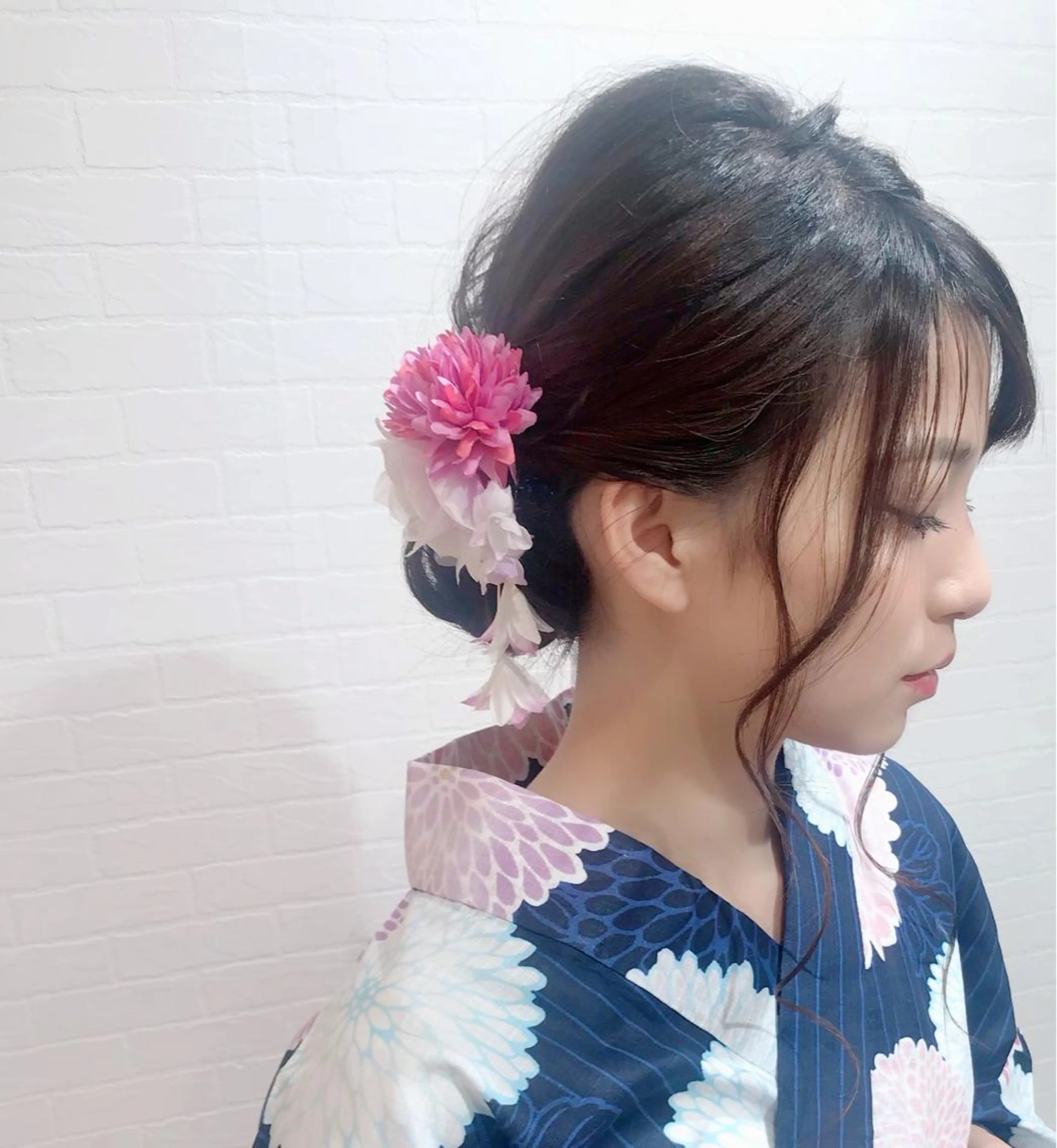 セミロング ヘアアレンジ GRANLUSSO 〜グランルッソ駅前店所属・木口 嘉美のヘアスタイル