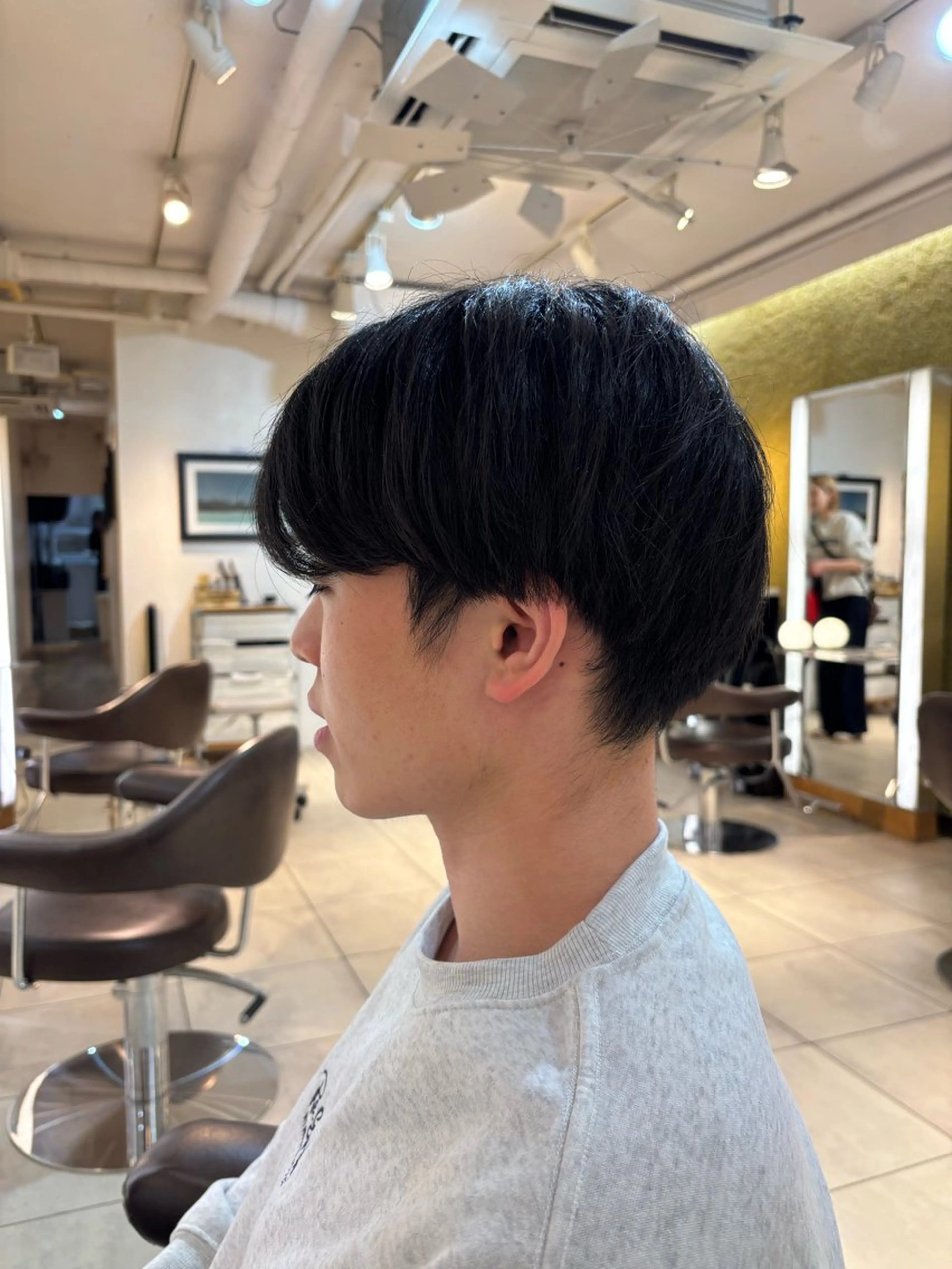メンズ こまる もえかのヘアスタイル