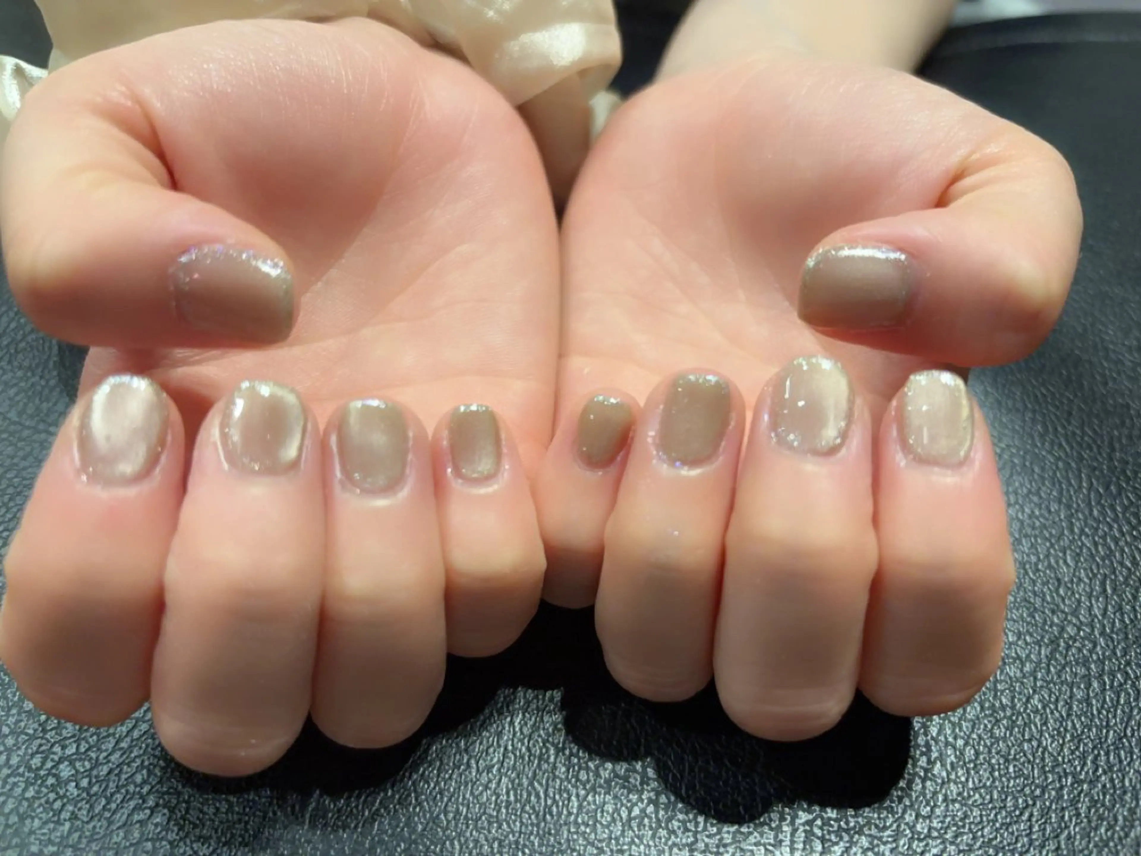 ネイル ラメ(グリッター) マグネットネイル komohana salon🌺のネイルデザイン