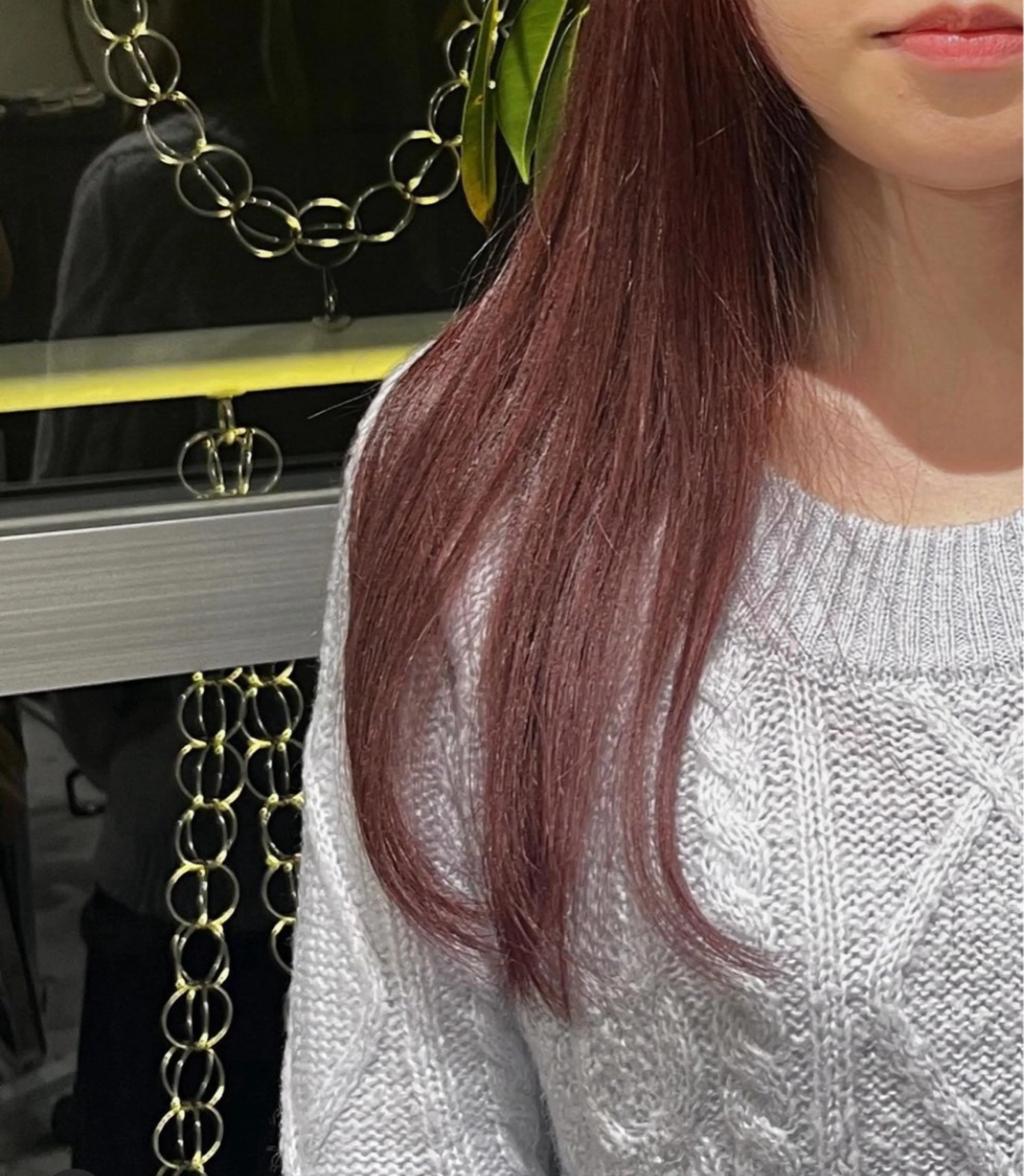 ロング カラー 本田 聖のヘアスタイル