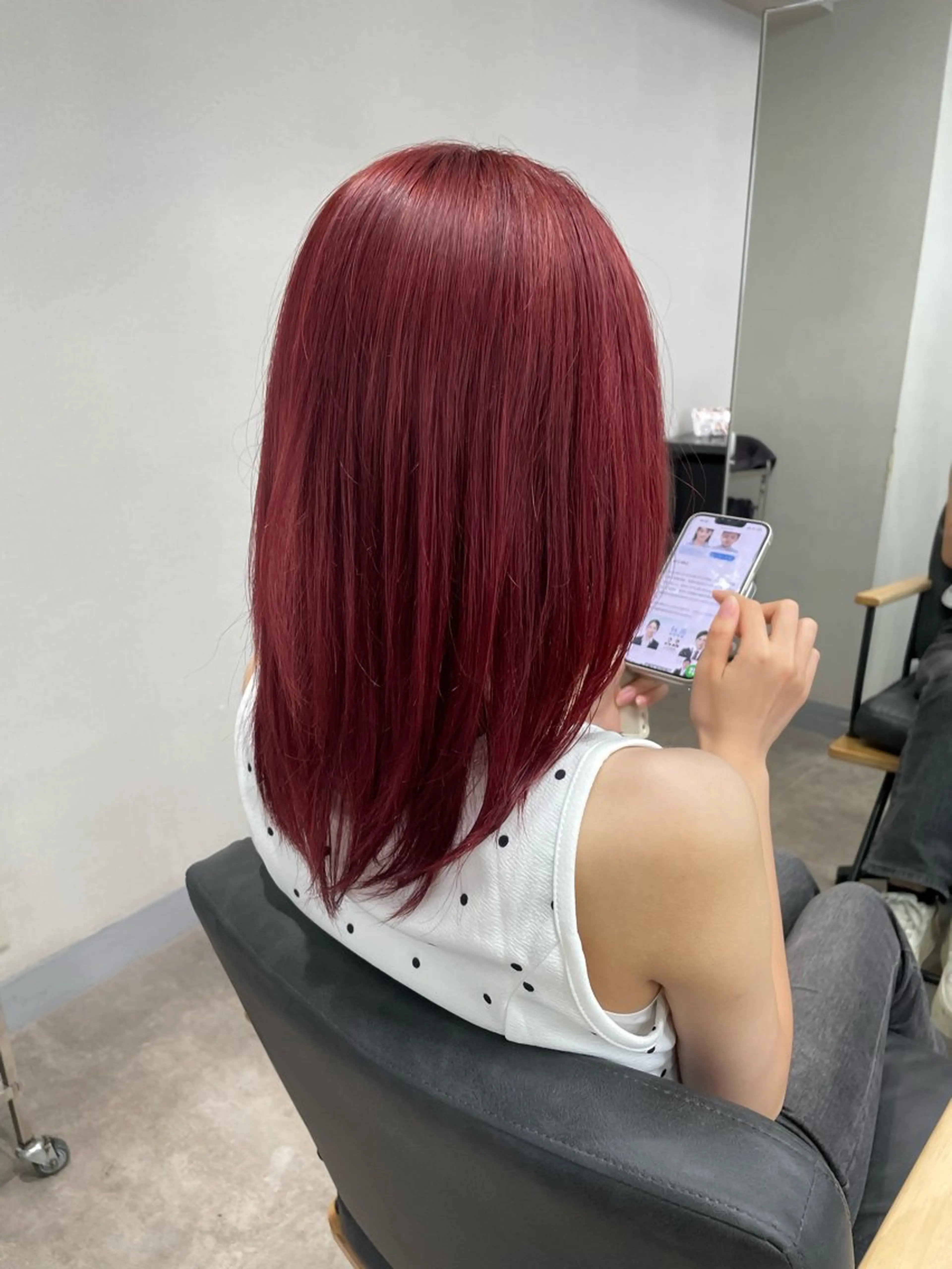 ミディアム カラー ブリーチ ケアブリーチ 透明感カラー ダブルカラー イルミナカラー ヘアカラー トリートメント ヘアセット 🌟ブリーチ/ボブ/ レイヤー渋谷☀️のヘアスタイル