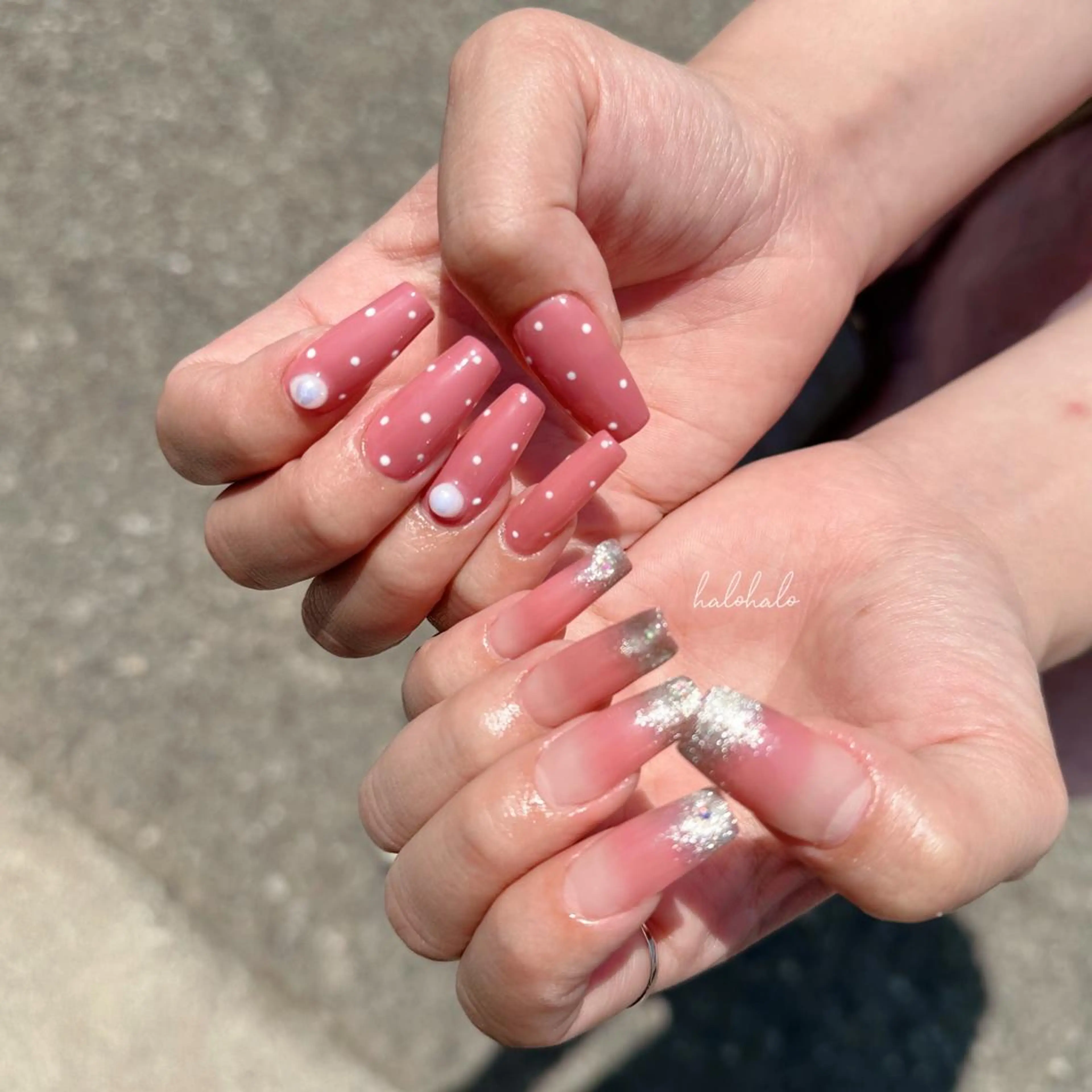 ‪‪❤︎‬ 長さ出し10本 持ち込みデザインの写真