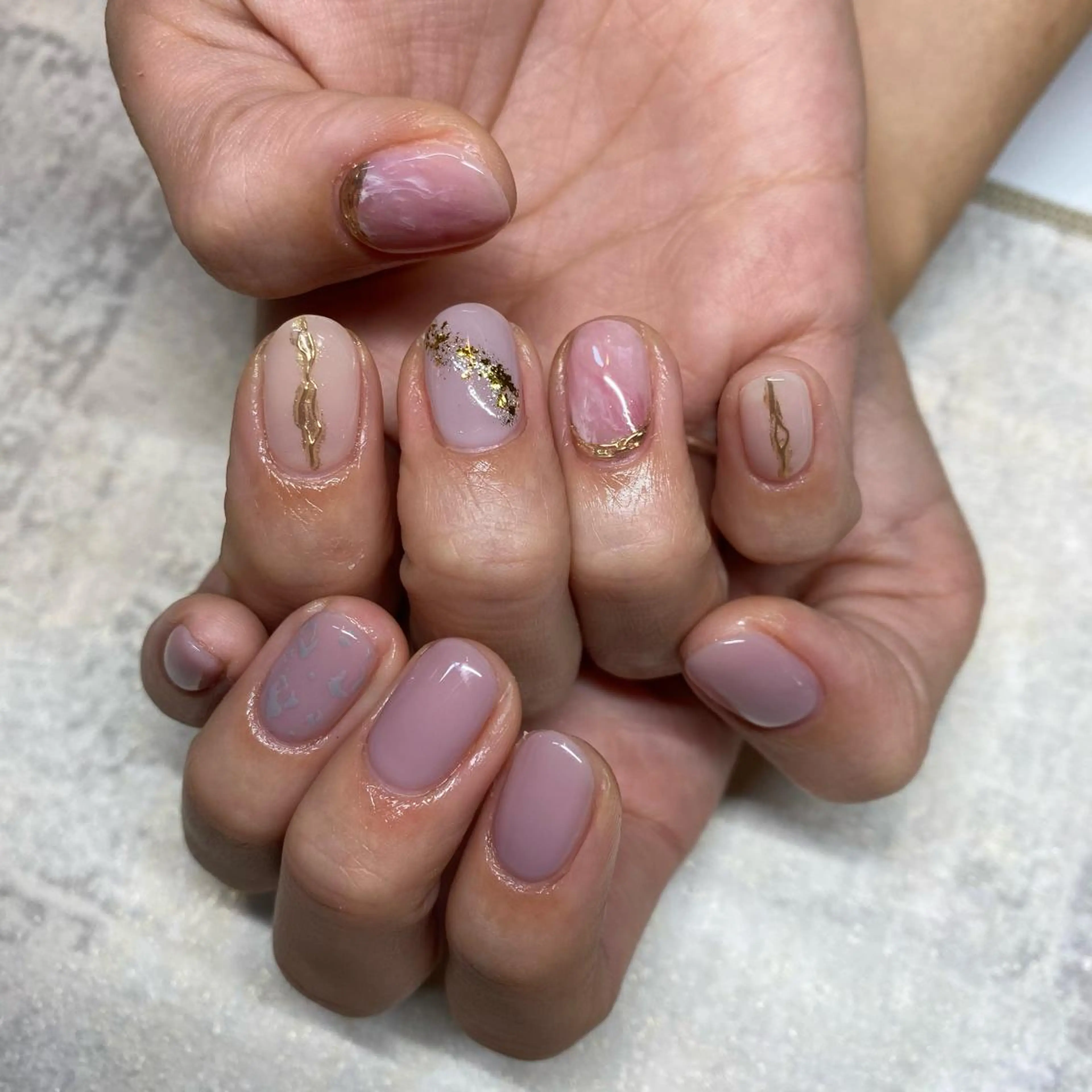 ネイル ハンドネイル NORA nail UMEDAのネイルデザイン