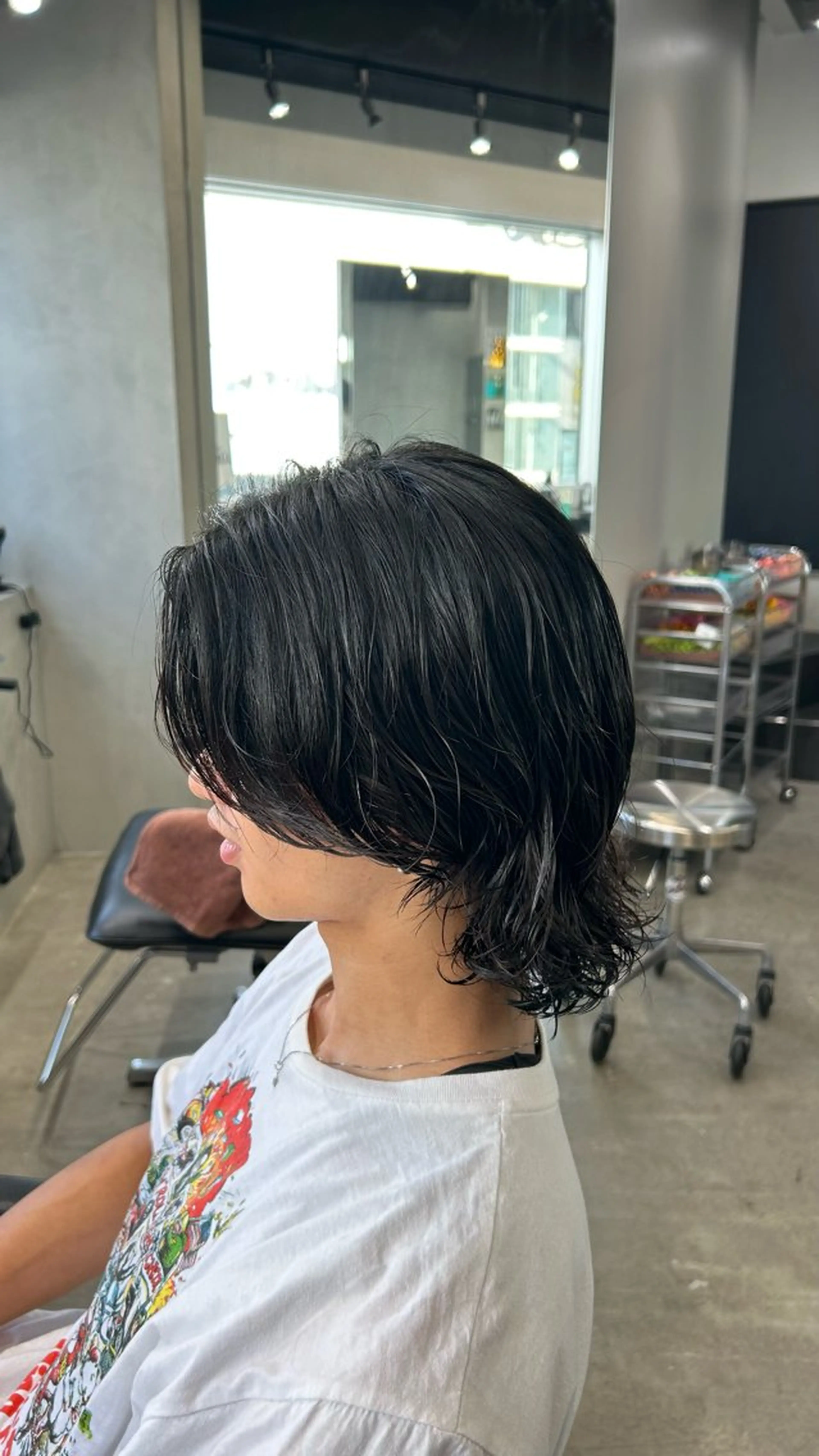 パーマ メンズ 藤平海音/fifth PARKのヘアスタイル