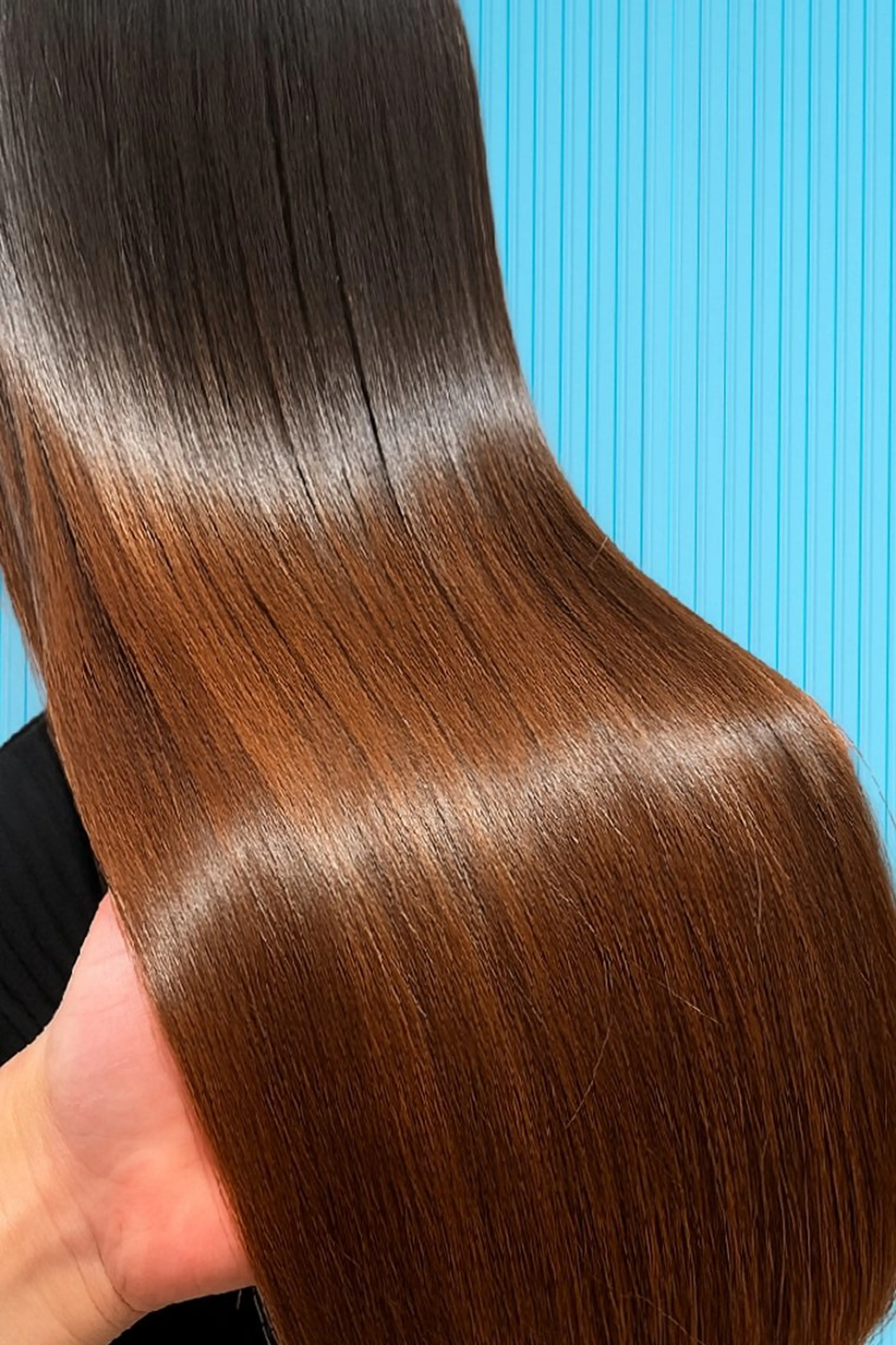 ロング 髪質改善＆白髪ぼかし カラー♡店長みやけ♡のヘアスタイル