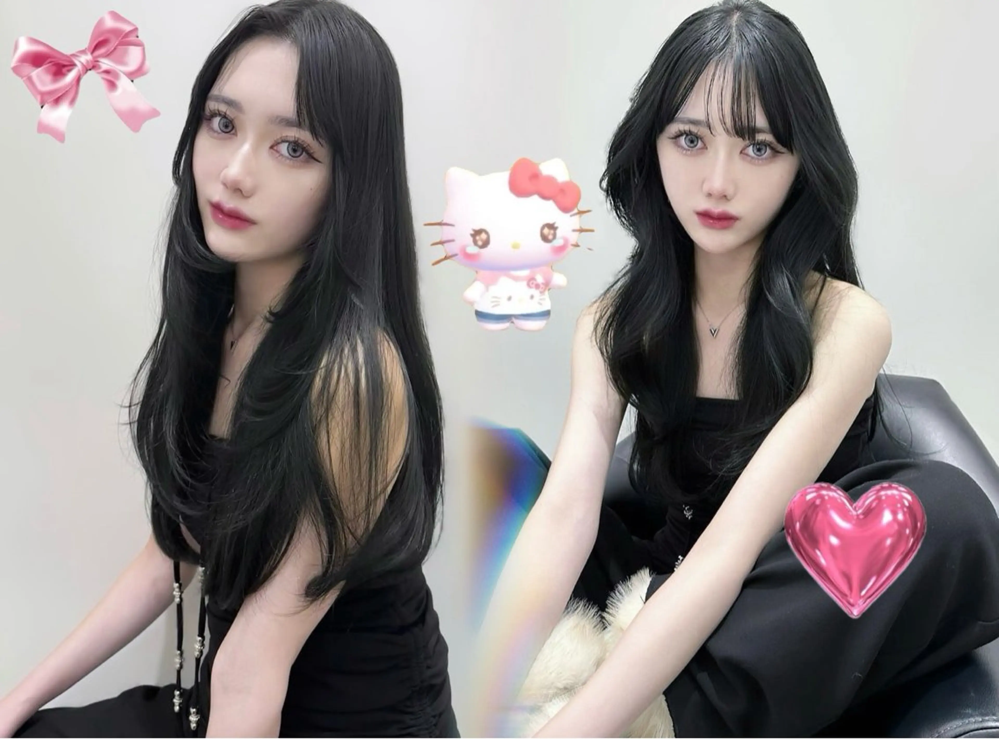 ロング カラー ワンホン🎀韓国ヘア 💞新宿/GAKUのヘアスタイル