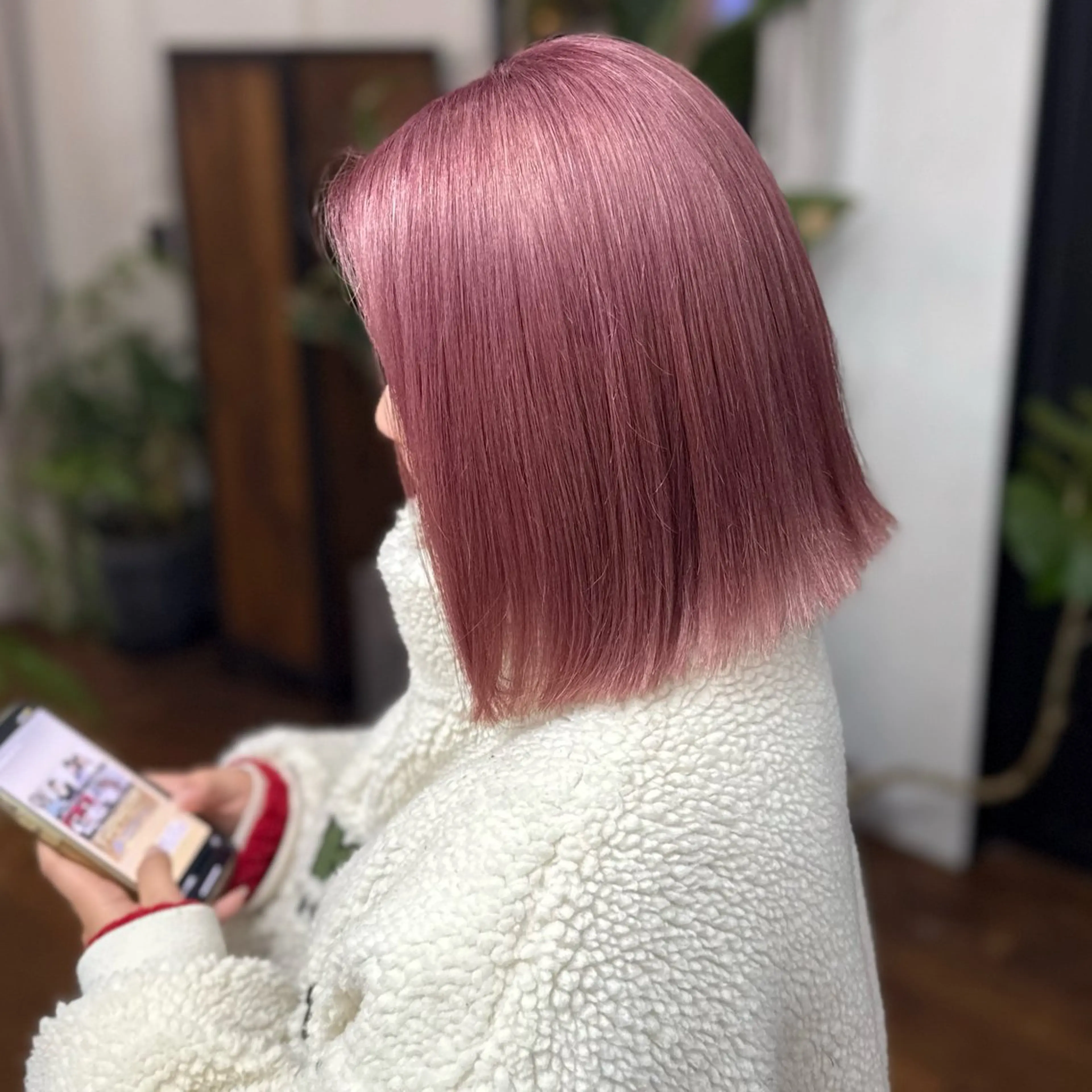 ブリーチ ➕ オンカラー🎀☆*:.。.の写真