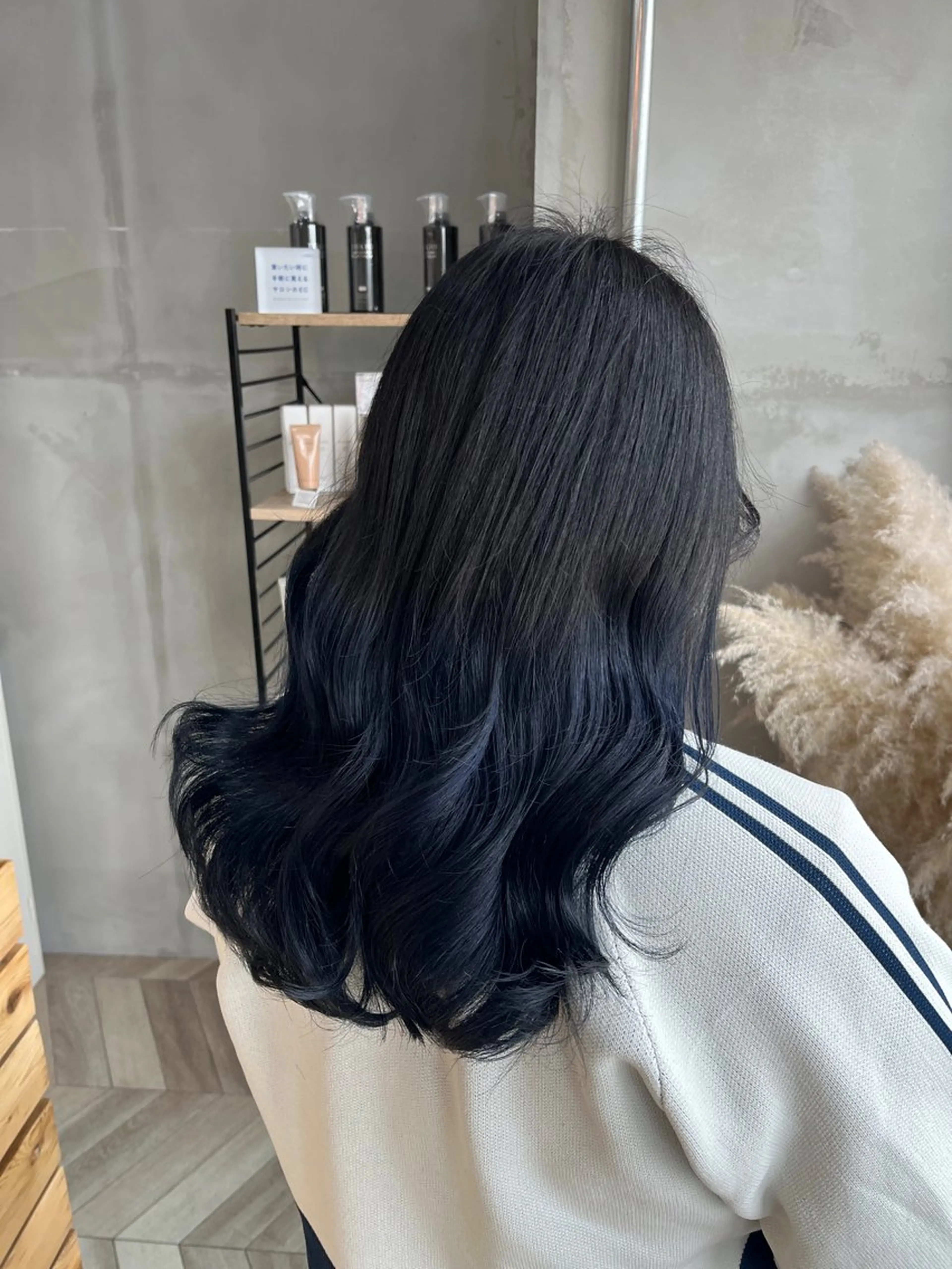 カラー 田中 萌のヘアスタイル