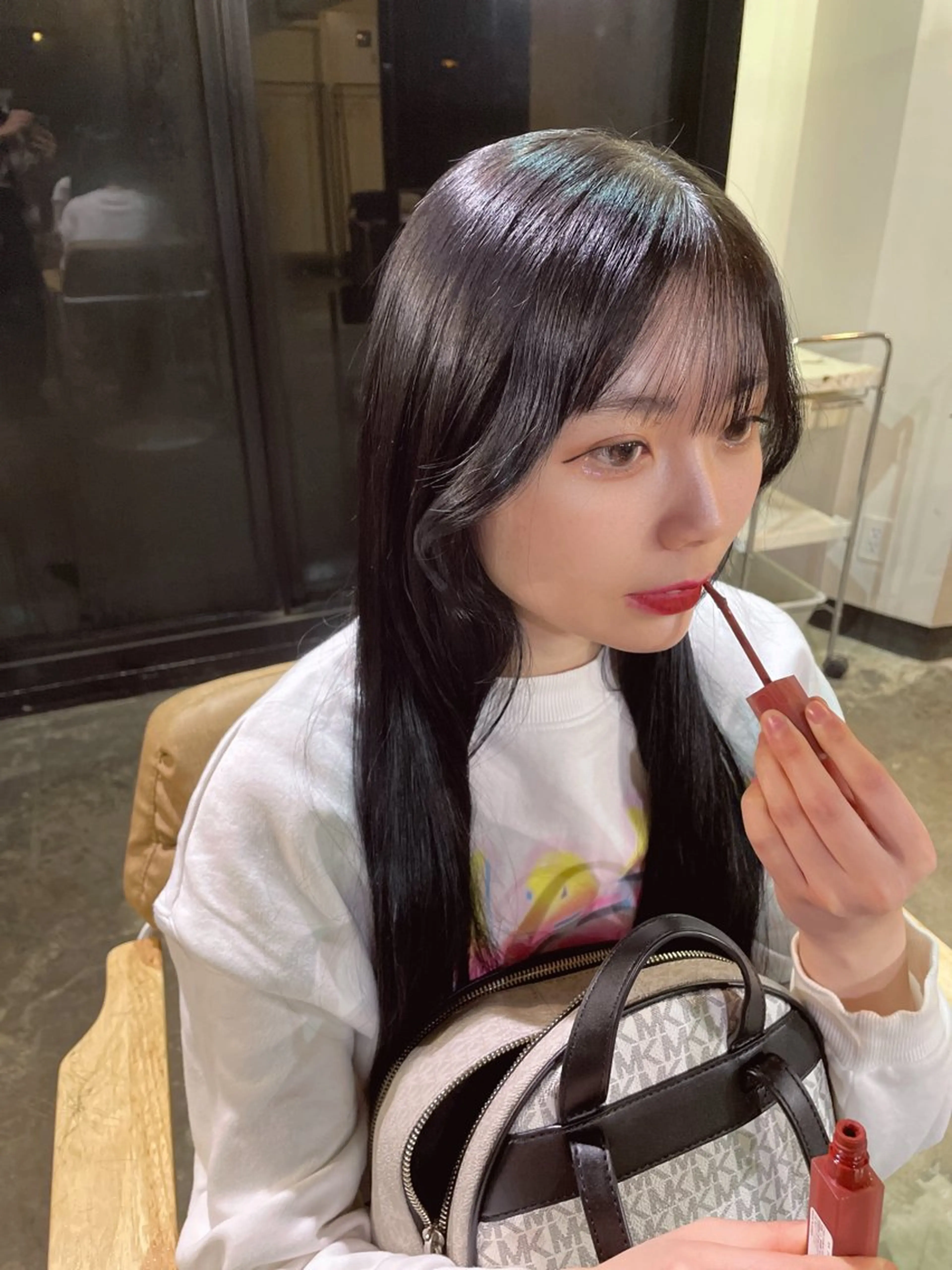 カラー La fith hair ray 札幌店所属・顔まわり/W カラー/リョウのヘアスタイル