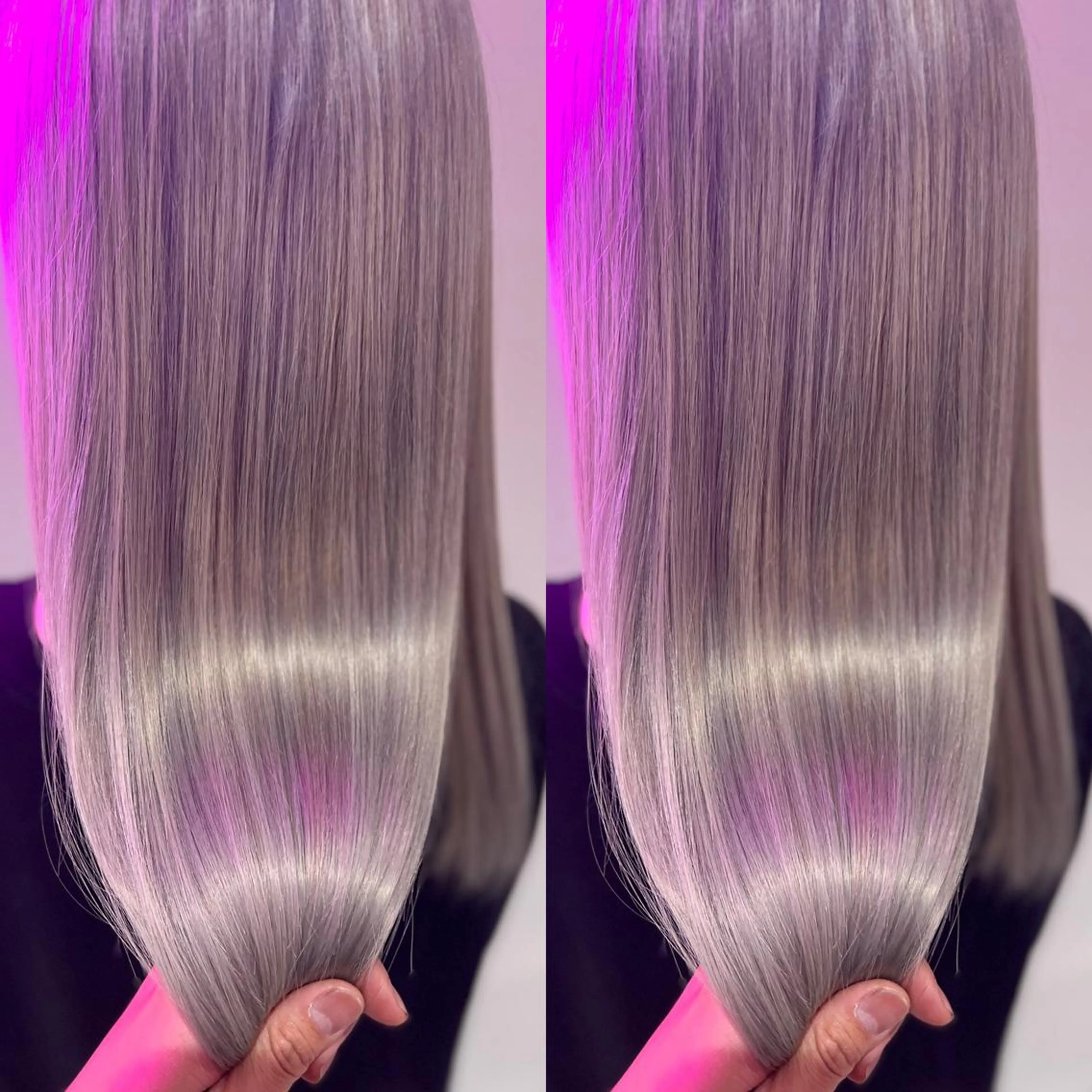 最高級の艶髪☆髪質改善ブリーチカラー☆の写真