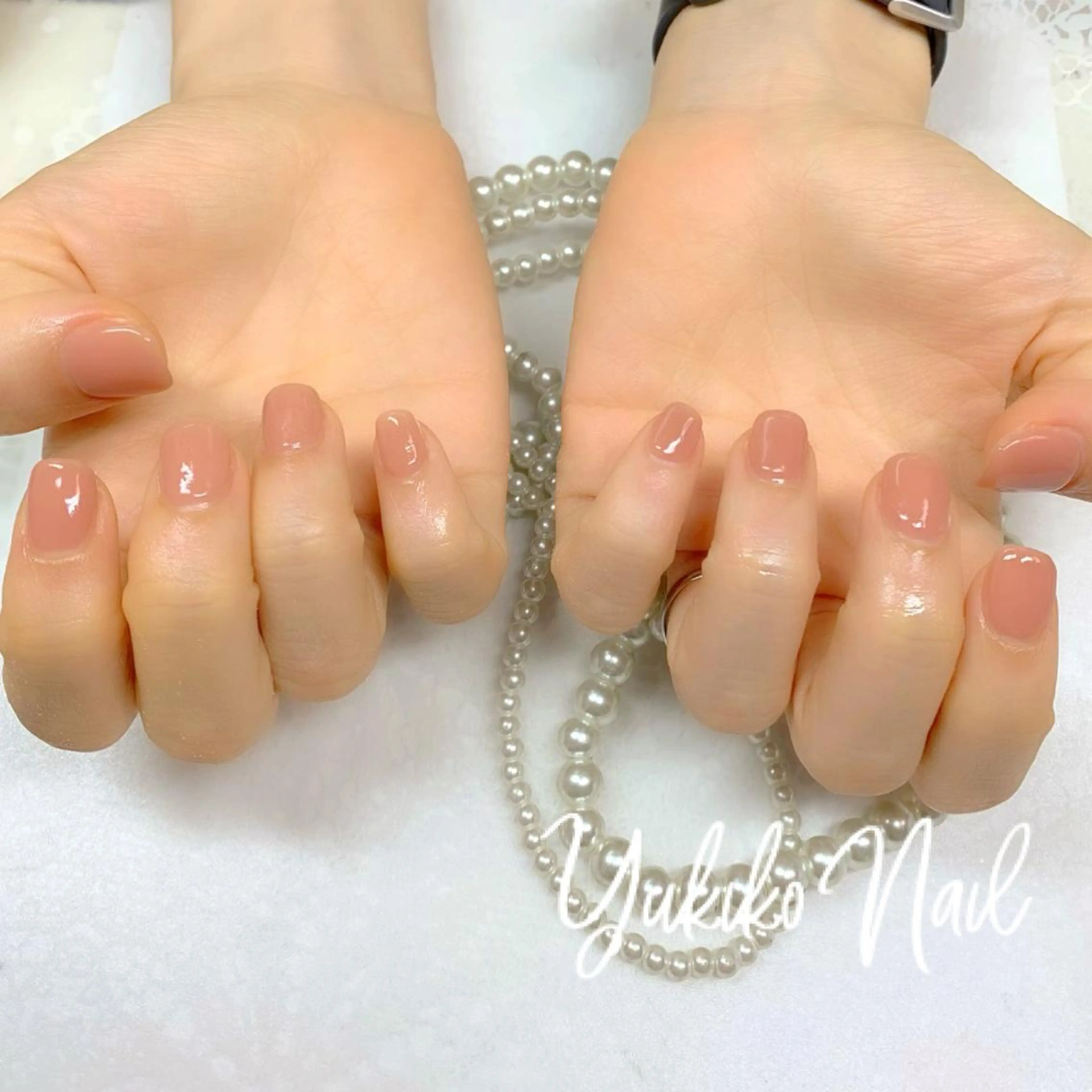 ネイル ワンカラーネイル ハンドネイル ユキコ ネイルのネイルデザイン