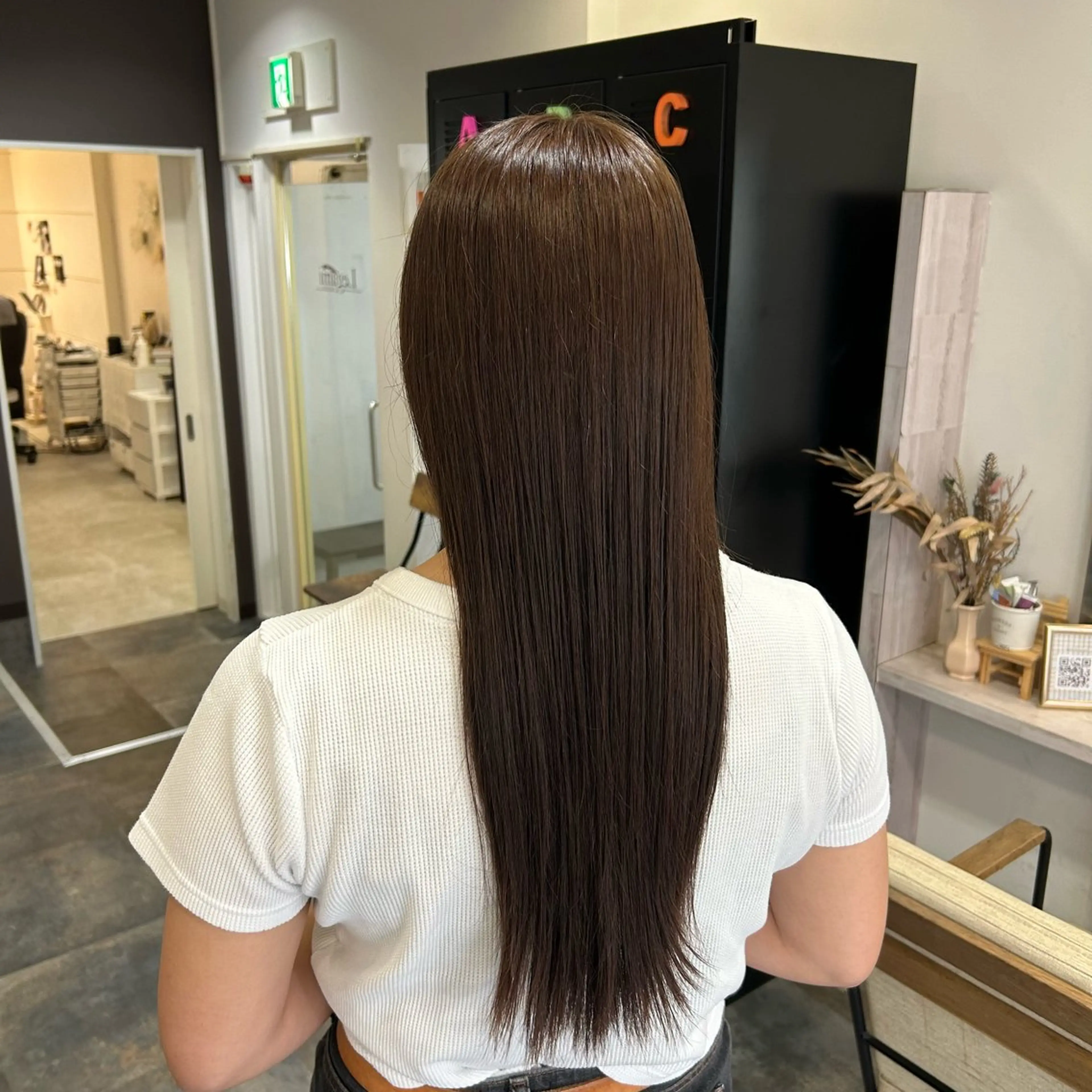 ロング 坂 美来乃のヘアスタイル