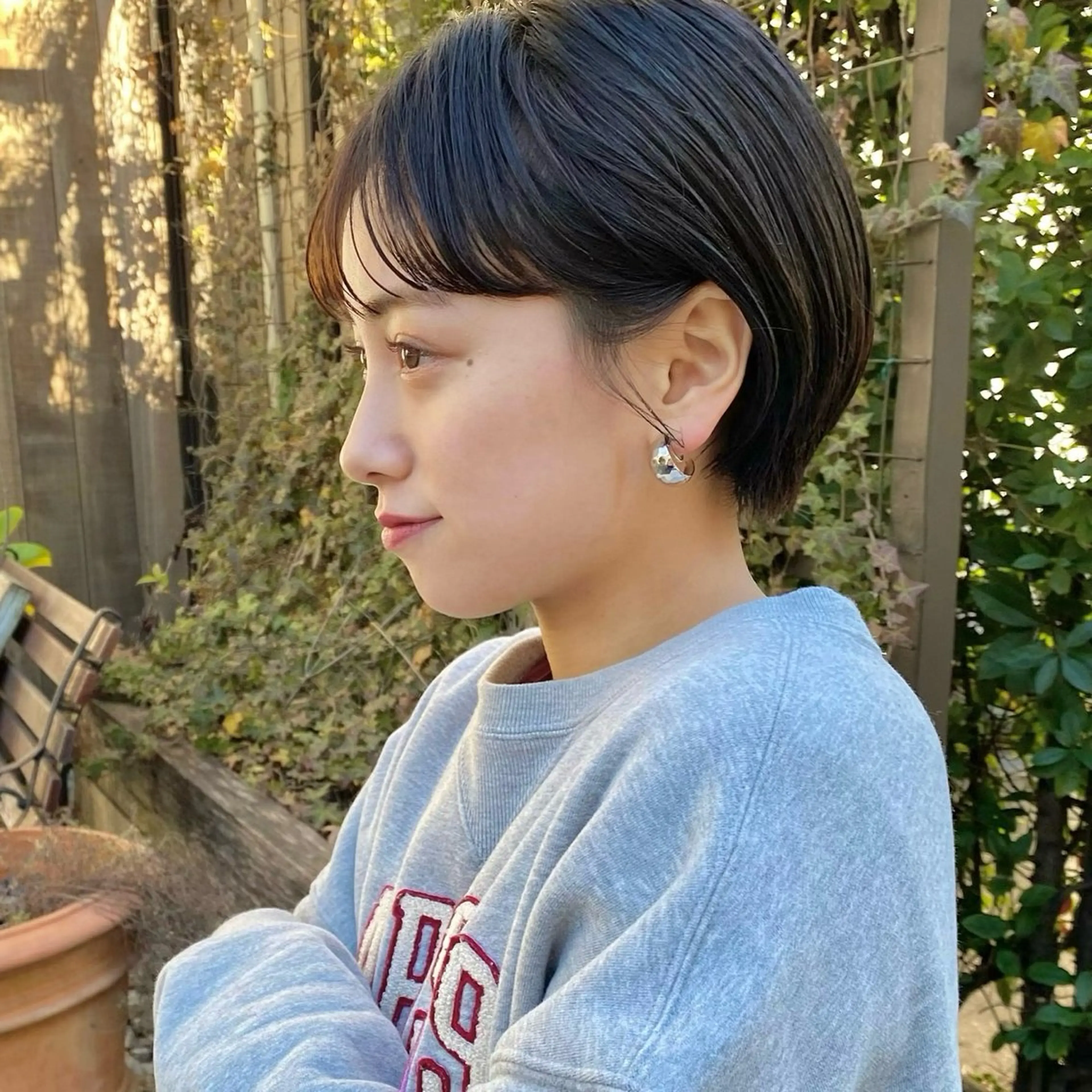 ショート ショートヘア カット ヘアカラー トリートメント ボブ/縮毛矯正/ レイヤー/塚田のヘアスタイル