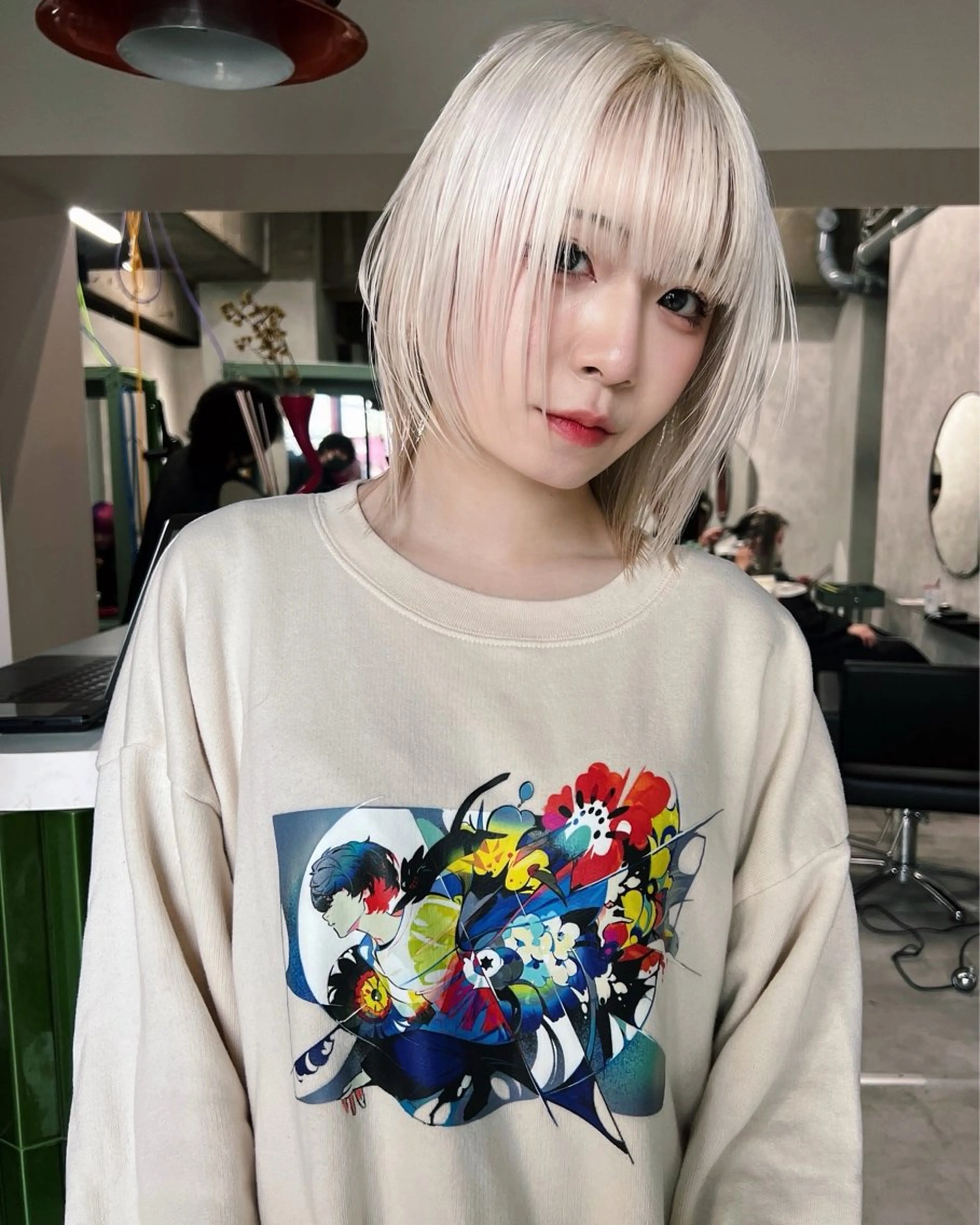 ショート カラー 🧡色落ちまで2度綺 麗なカラー🧡ヨシキのヘアスタイル