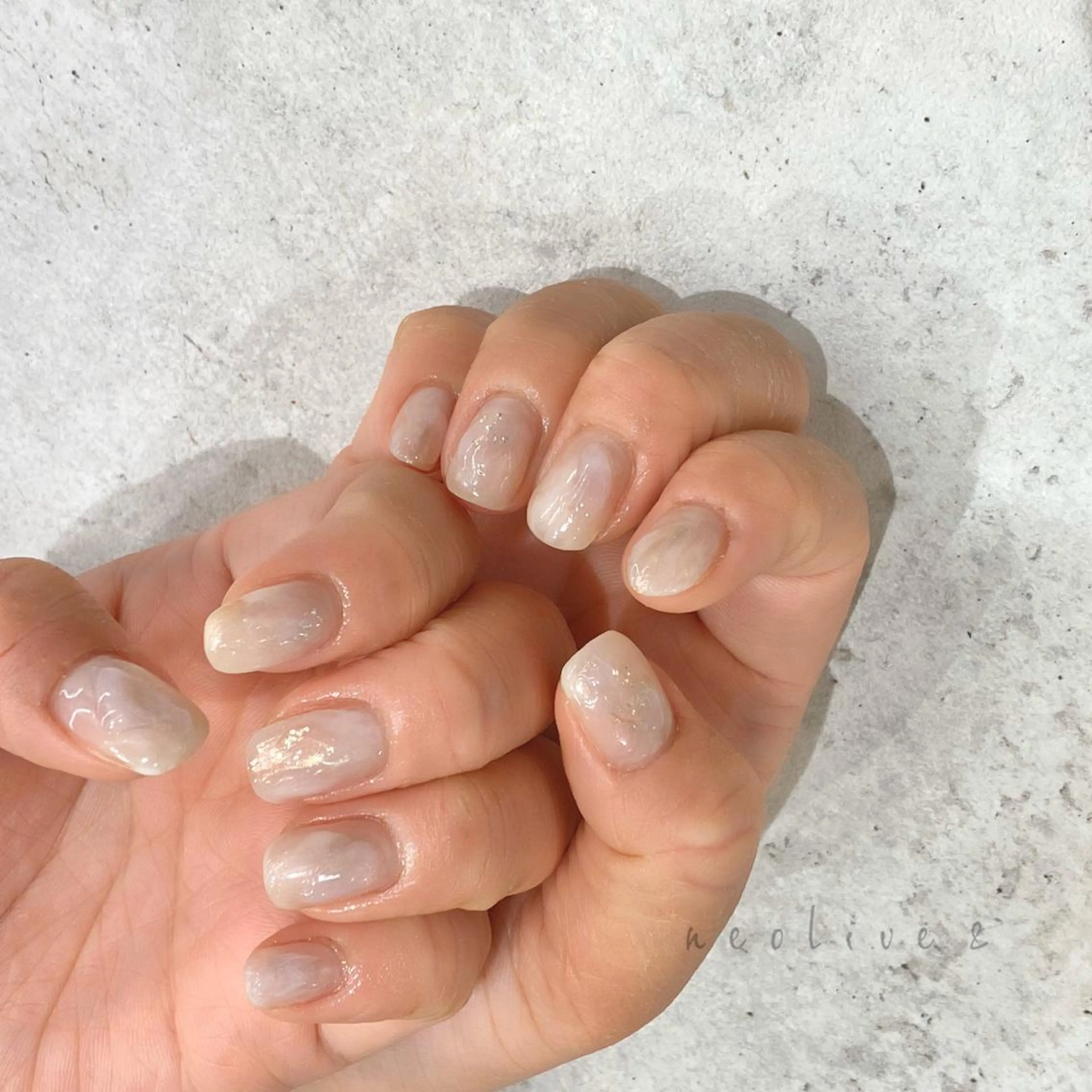 ネイル ハンドネイル Yuriko Omi パラジェル/渋谷のネイルデザイン