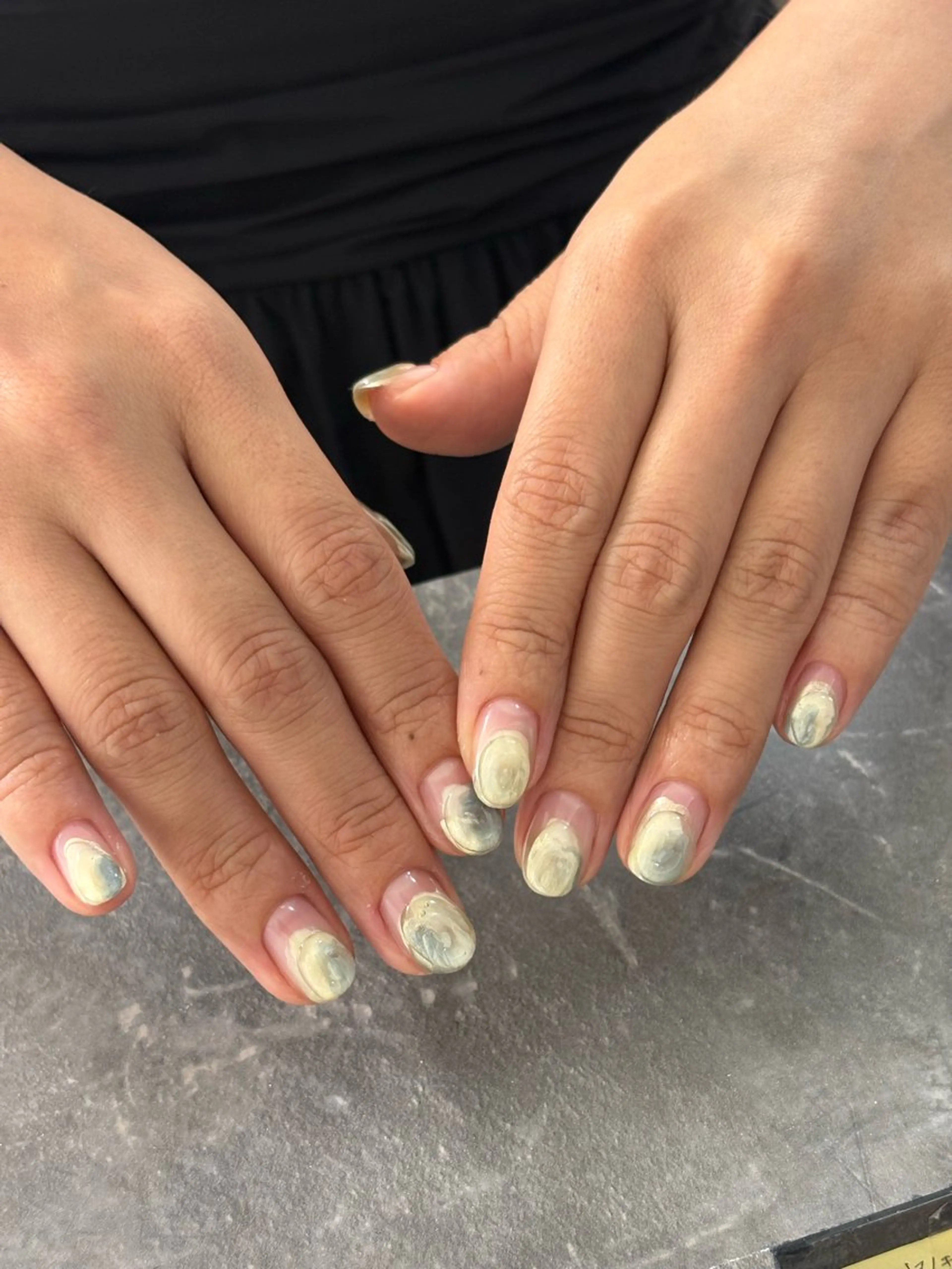 ネイル filonnail yui_ニュアンスのネイルデザイン