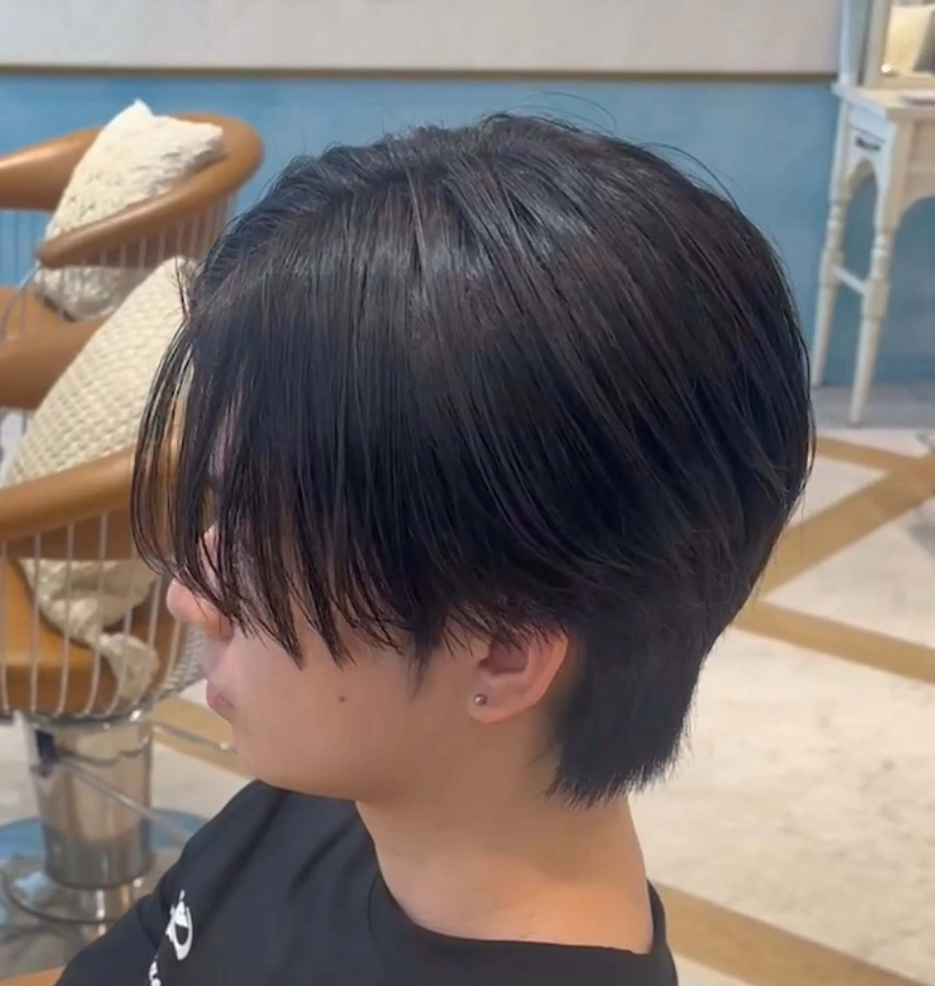 【韓国風✨️】メンズカット＋ダウンパーマの写真