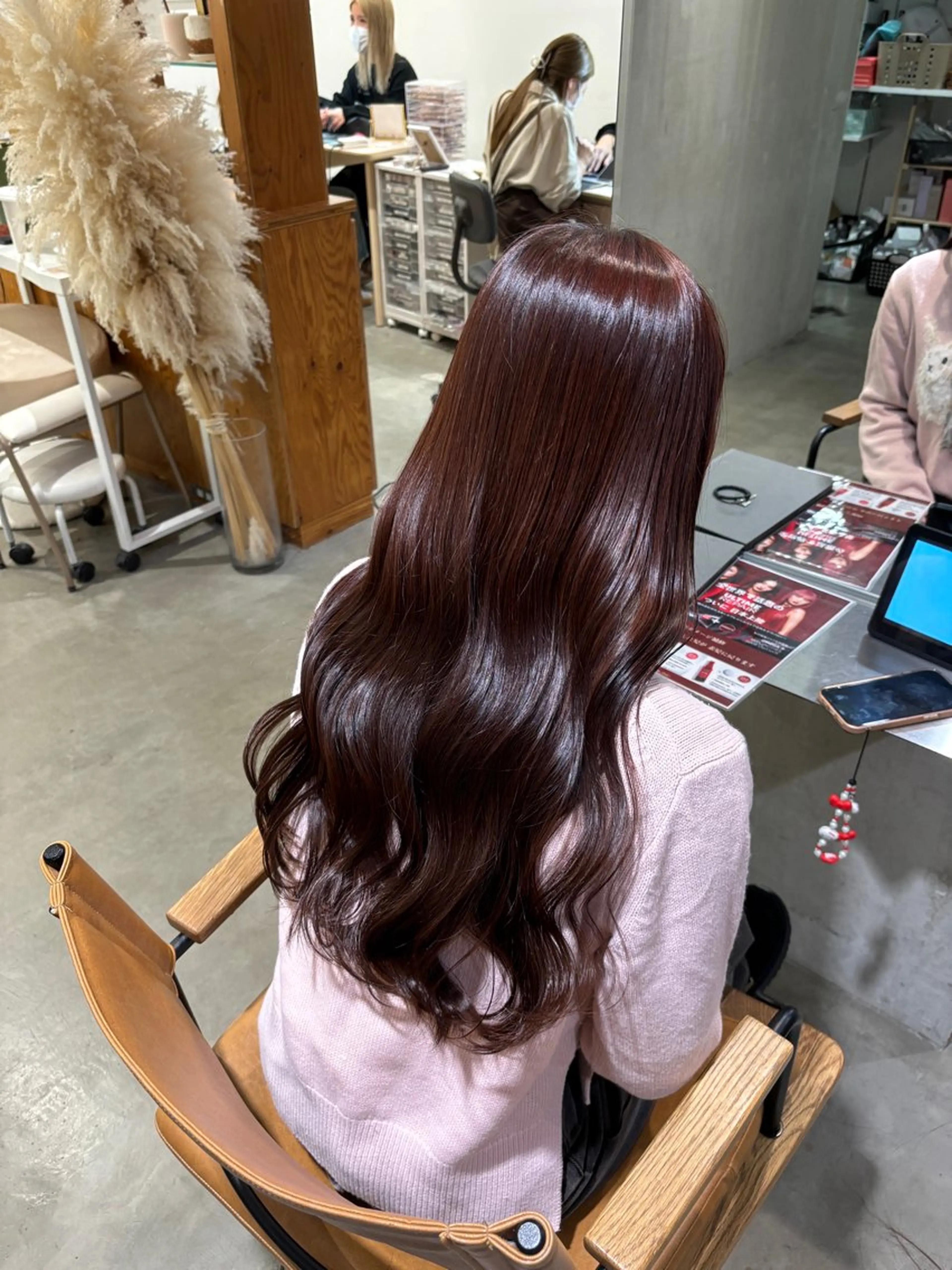 ロング カラー ヘアカラー 小木曽 里華のヘアスタイル