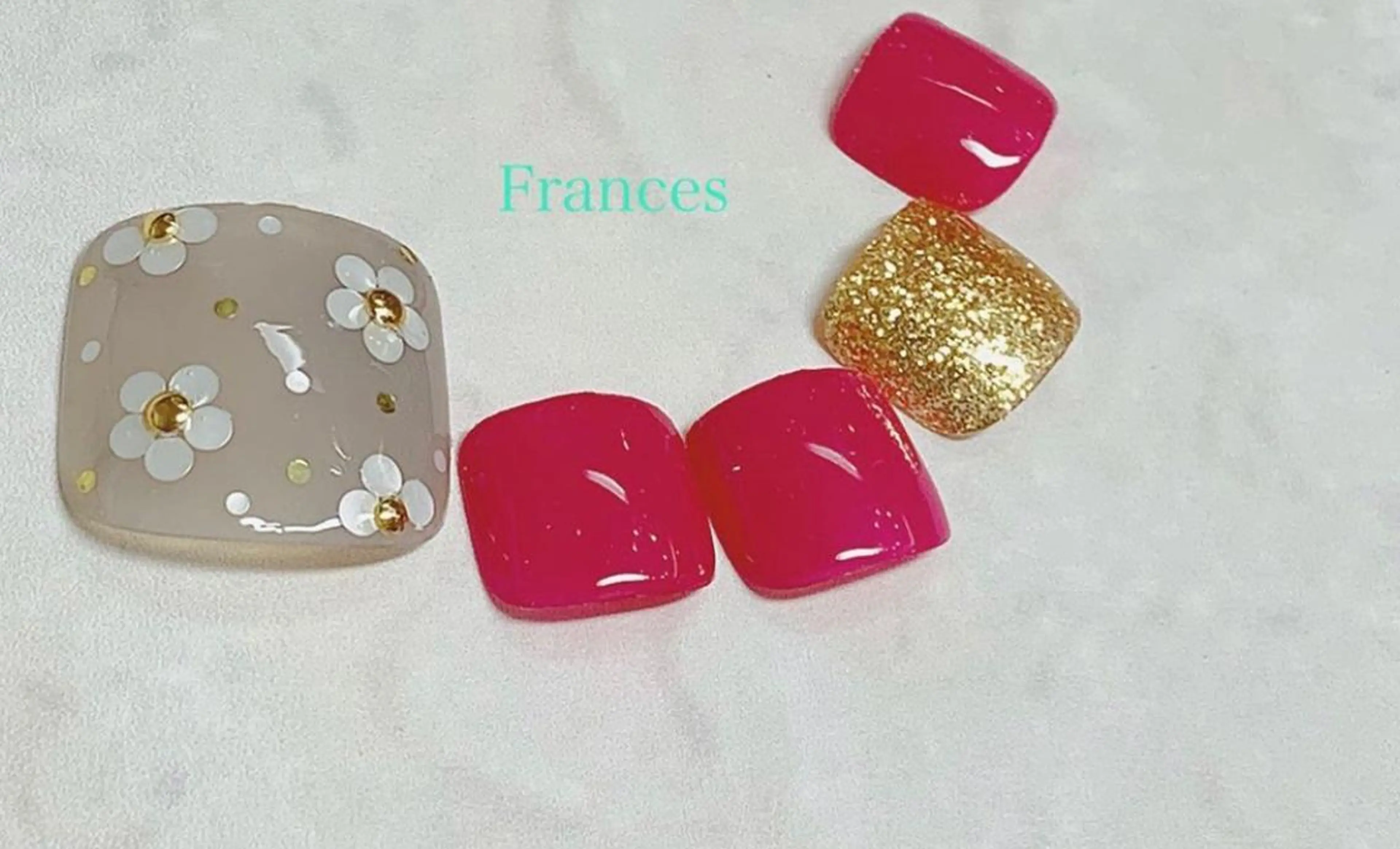 ネイル フットネイル Frances 今村のネイルデザイン