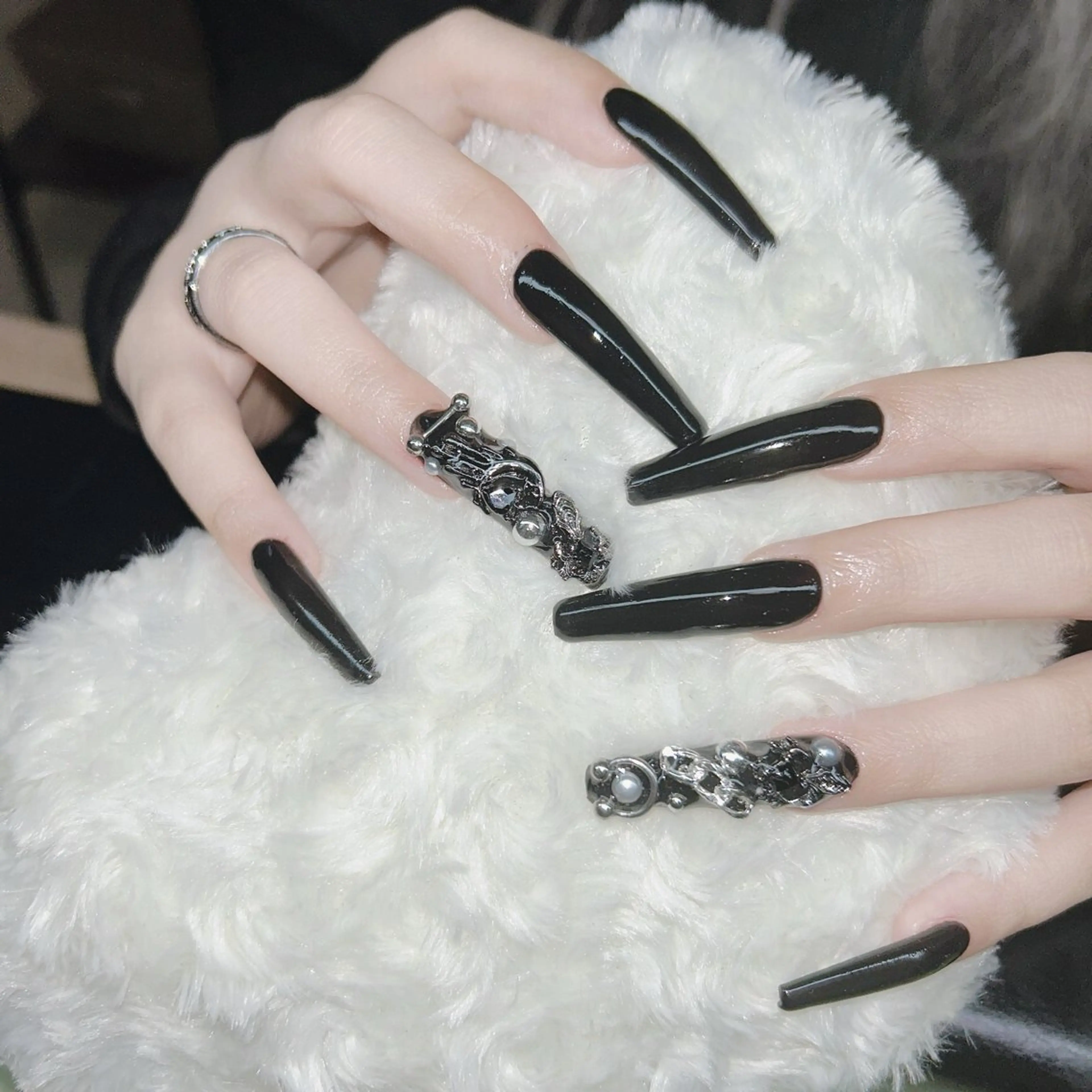 ネイル アートネイル 長さ出し Nail salon  Stella所属・Nail salon Stellaのネイルデザイン