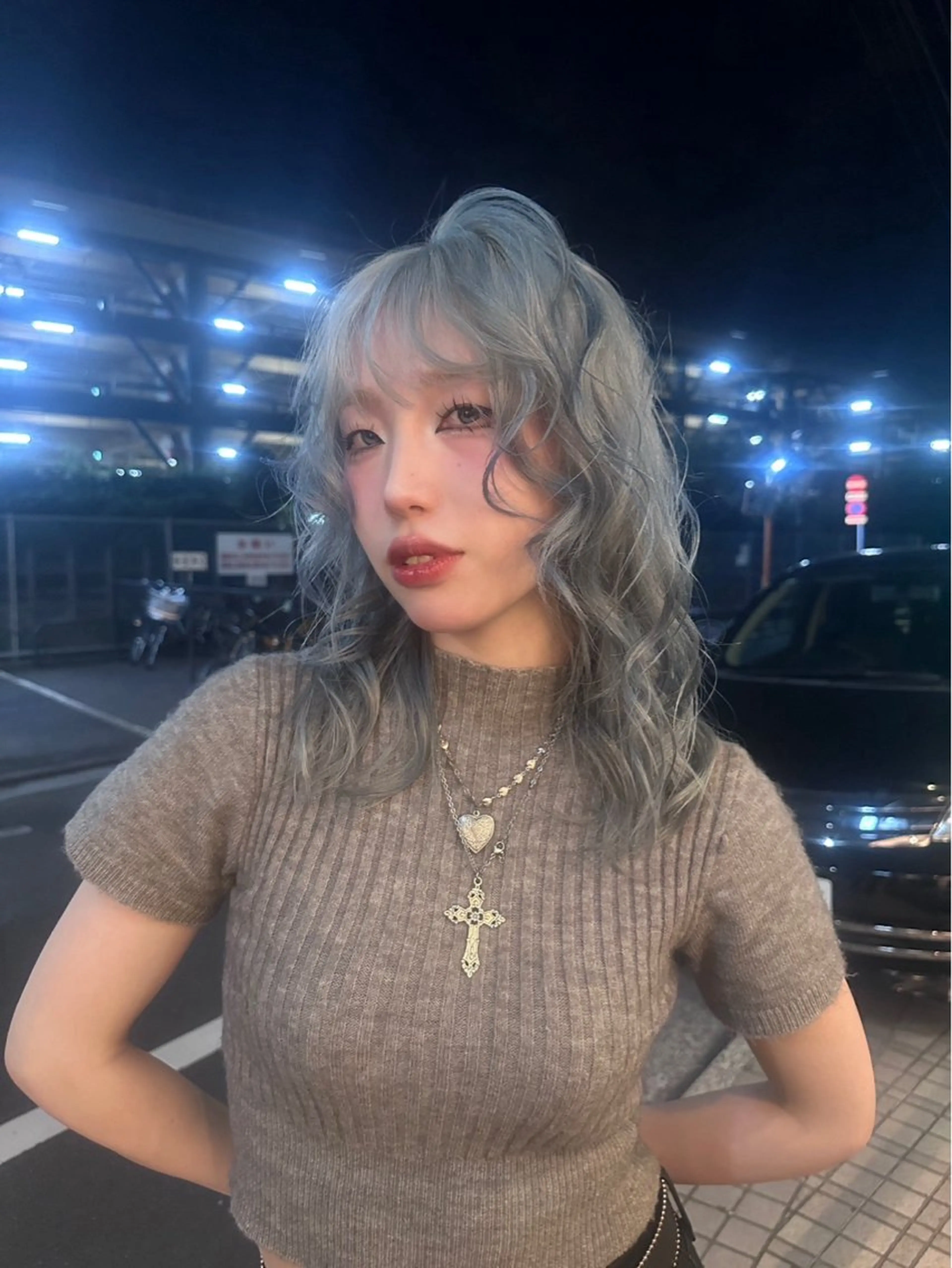 《デザインカラー◎》ケアブリーチダブルカラー 🧚🏻🤍🤍の写真